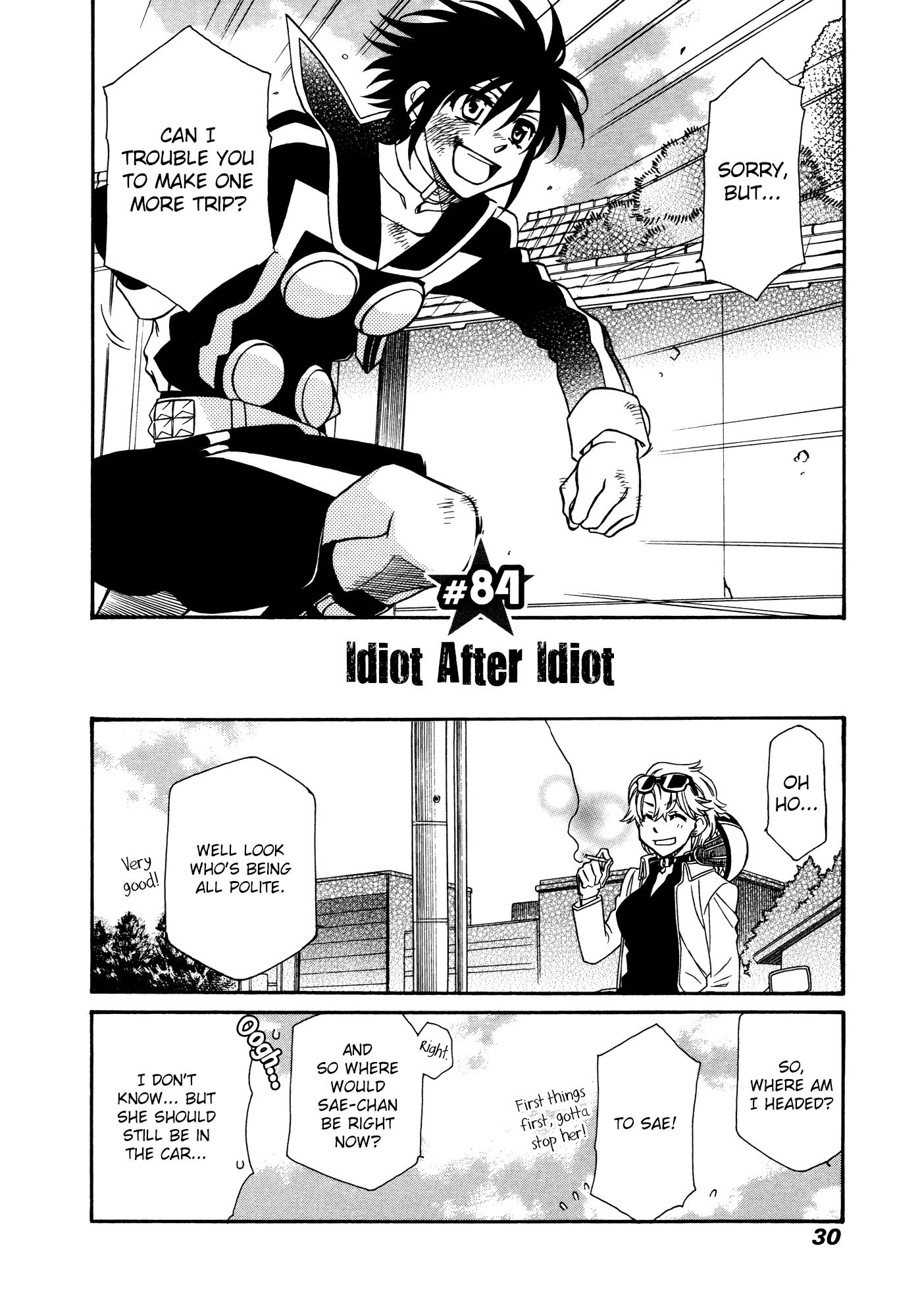 Hayate x Blade Chapter 84 page 2 - Chapter 84: Idiot After Idiot