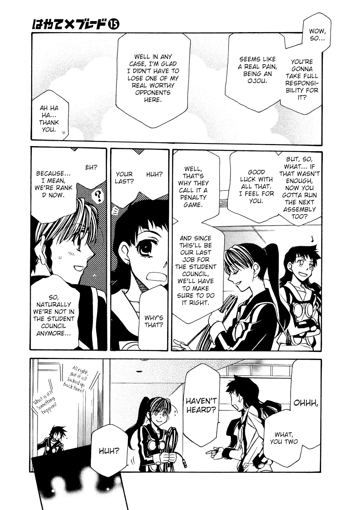 Hayate x Blade Chapter 84 page 21 - Chapter 84: Idiot After Idiot
