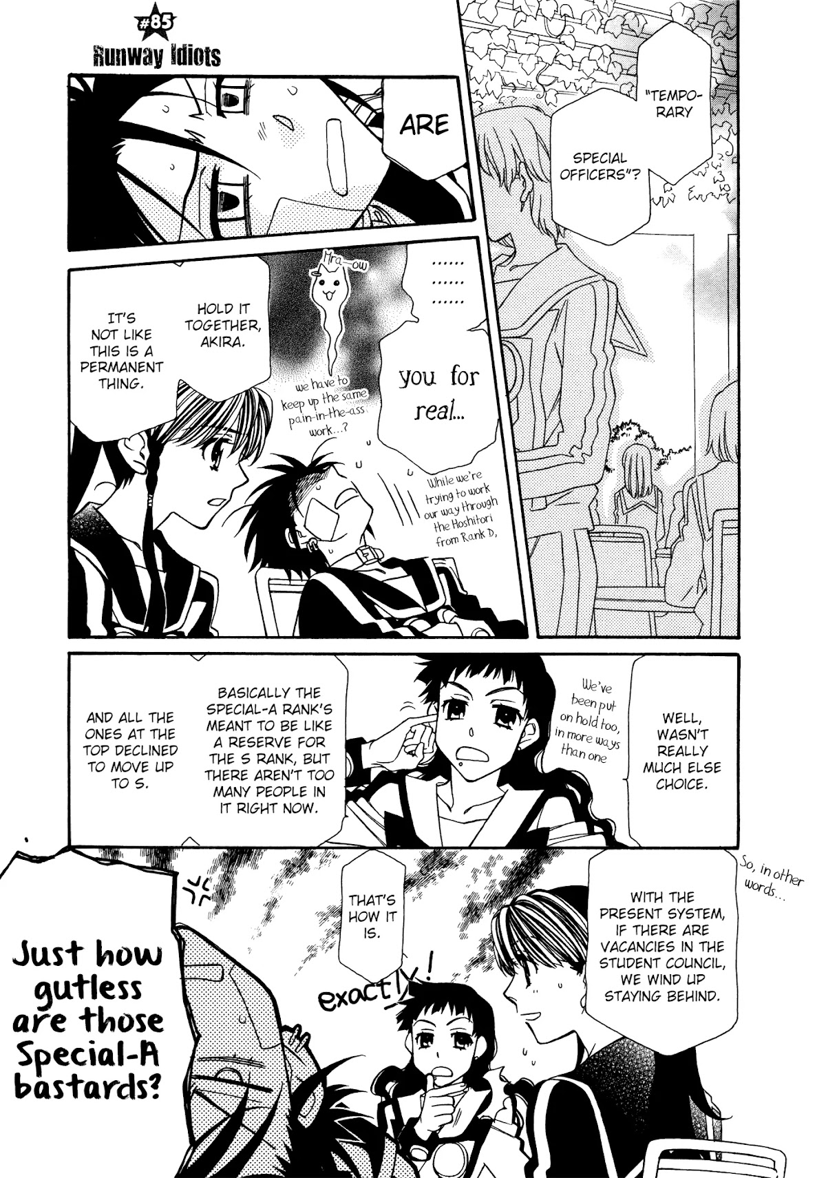 Hayate x Blade Chapter 85 page 1 - Chapter 85: Runway Idiot