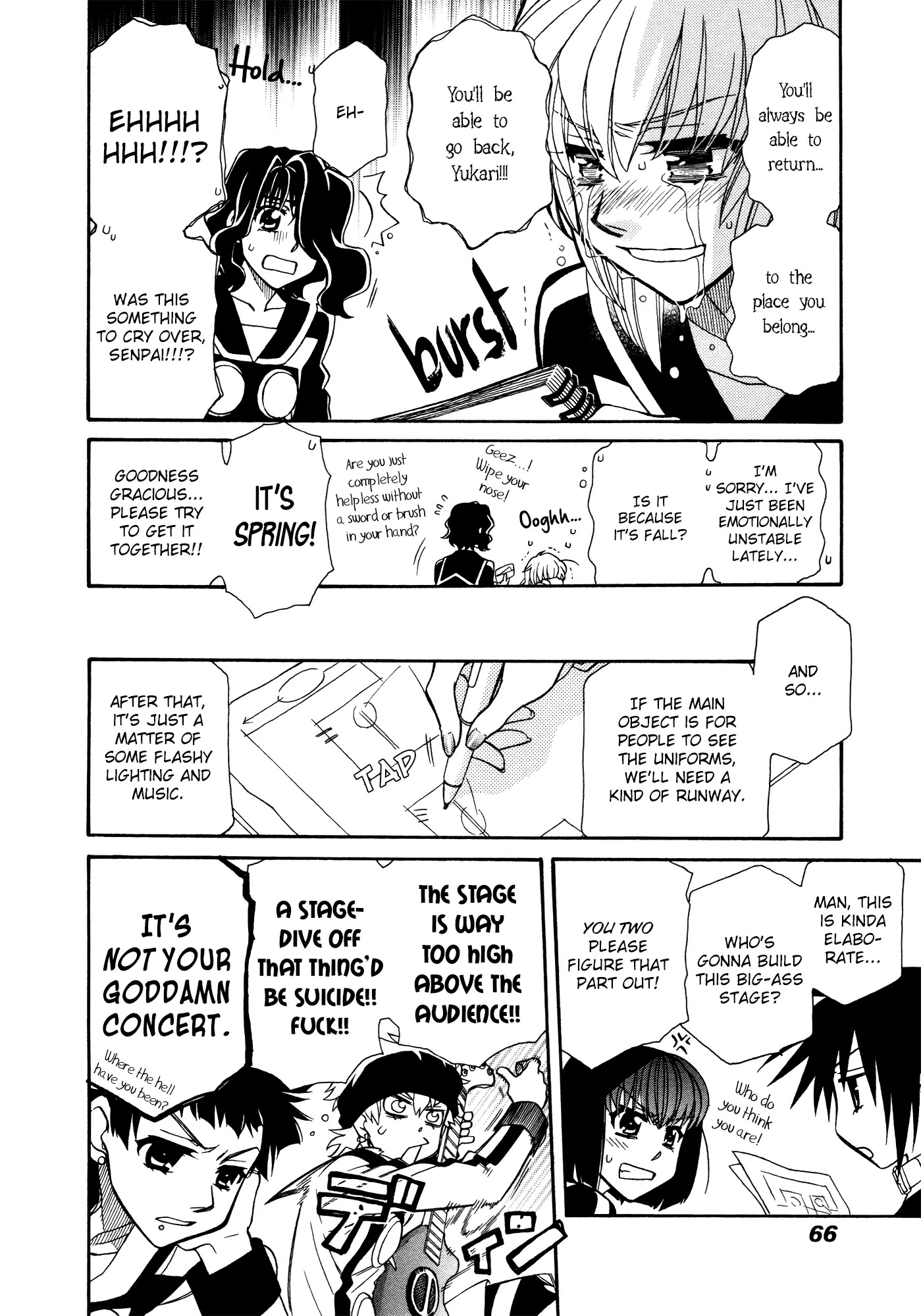 Hayate x Blade Chapter 85 page 10 - Chapter 85: Runway Idiot
