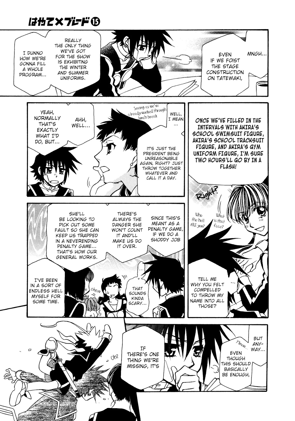 Hayate x Blade Chapter 85 page 11 - Chapter 85: Runway Idiot