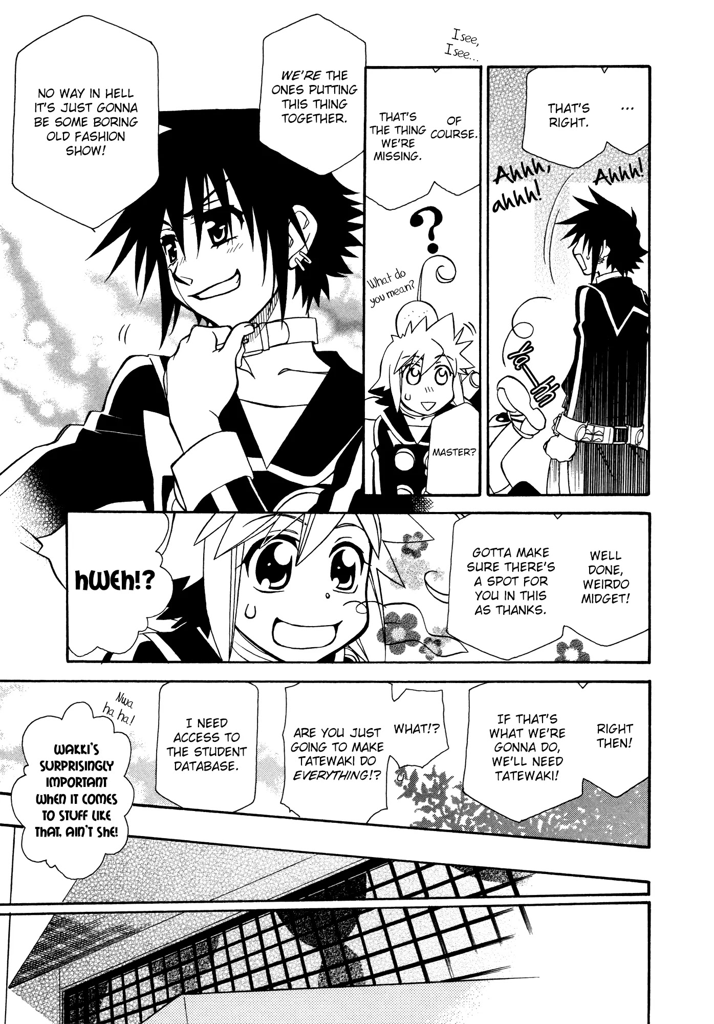 Hayate x Blade Chapter 85 page 13 - Chapter 85: Runway Idiot