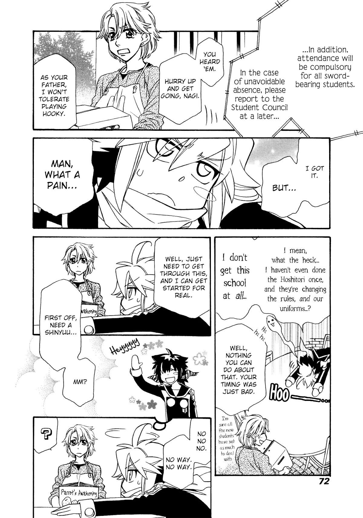Hayate x Blade Chapter 85 page 16 - Chapter 85: Runway Idiot