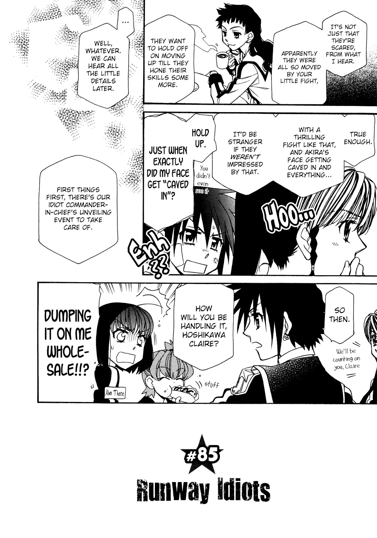 Hayate x Blade Chapter 85 page 2 - Chapter 85: Runway Idiot