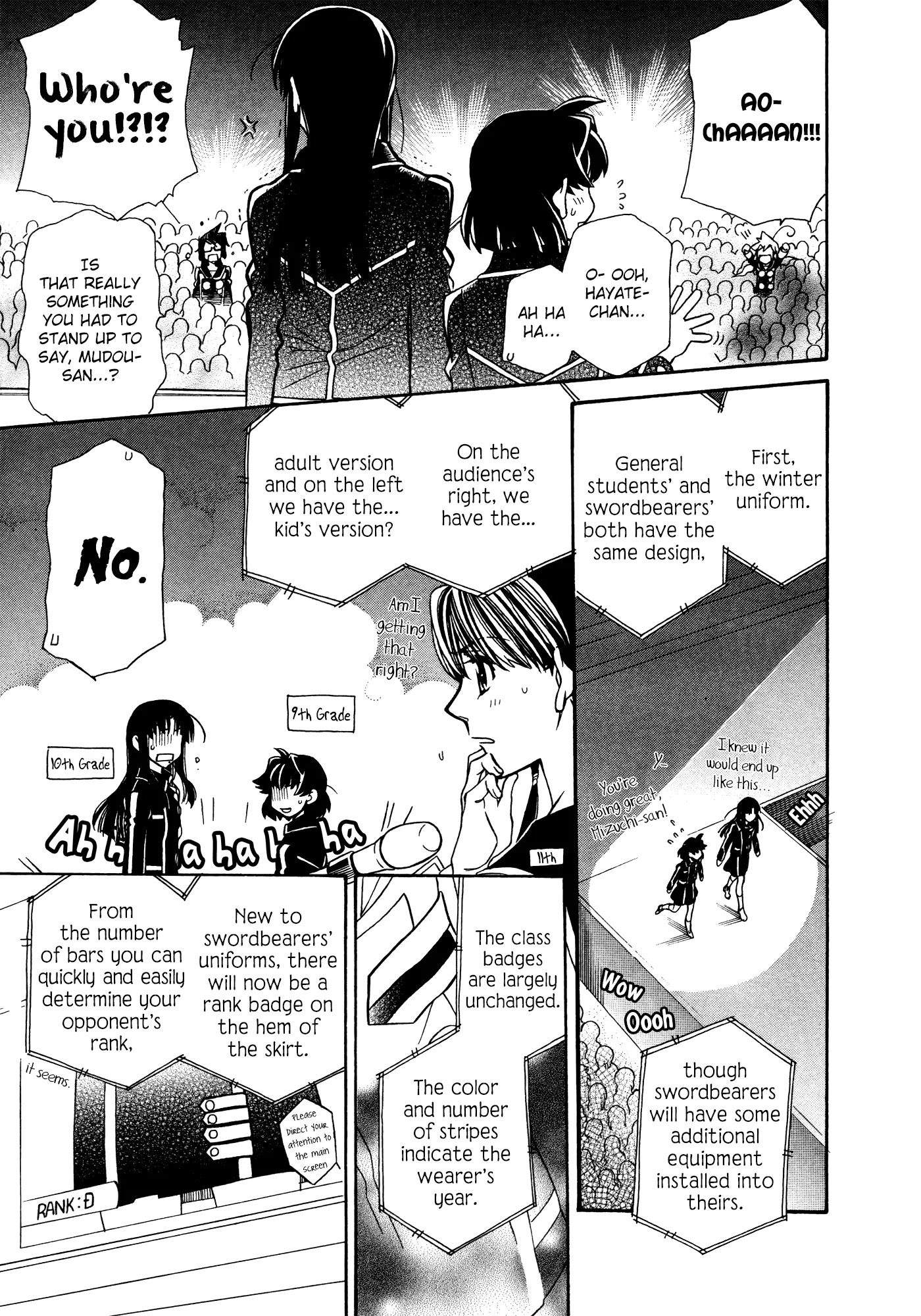 Hayate x Blade Chapter 85 page 21 - Chapter 85: Runway Idiot