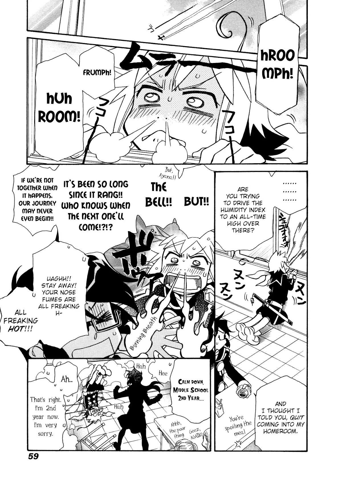 Hayate x Blade Chapter 85 page 3 - Chapter 85: Runway Idiot