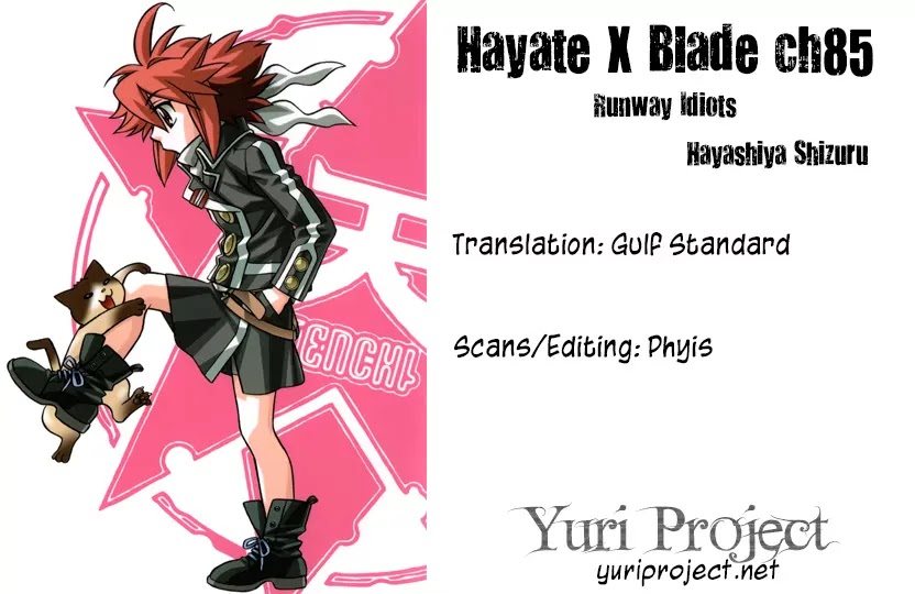 Hayate x Blade Chapter 85 page 32 - Chapter 85: Runway Idiot