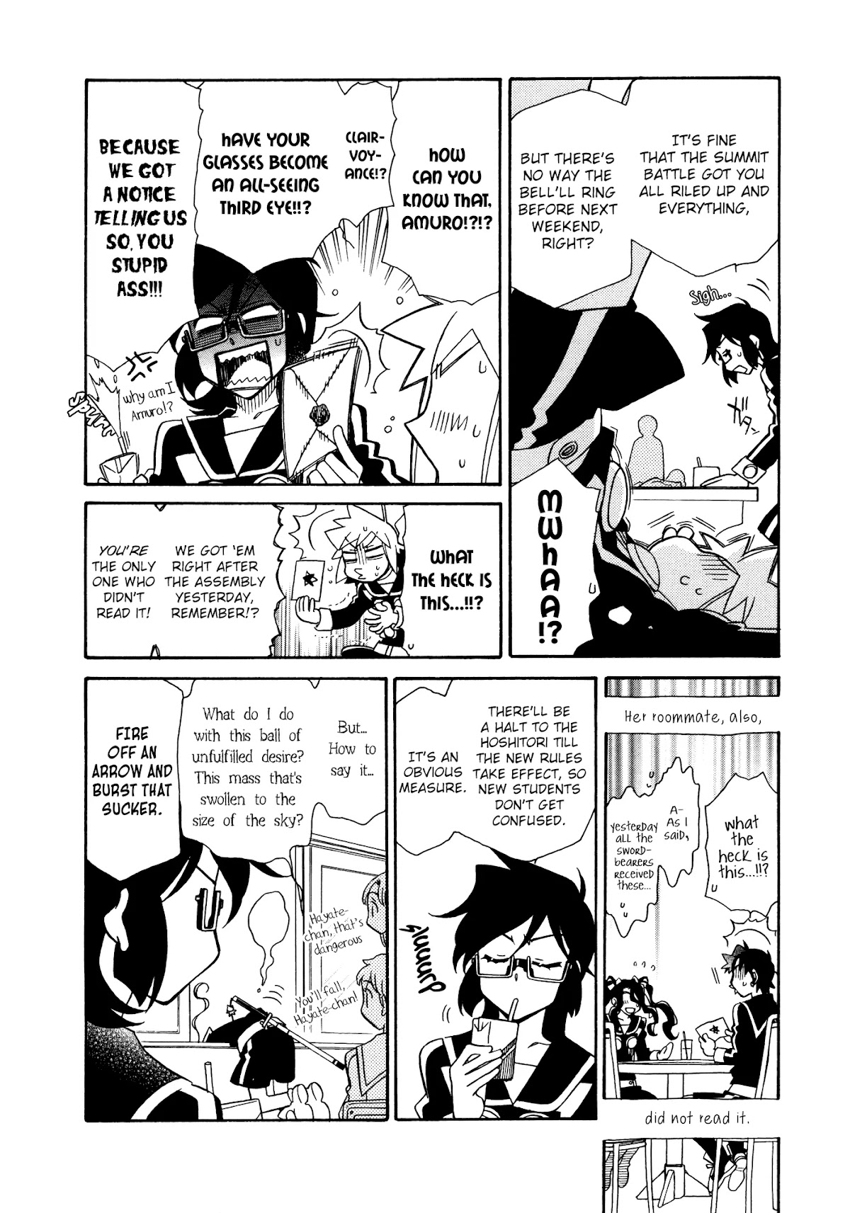 Hayate x Blade Chapter 85 page 4 - Chapter 85: Runway Idiot