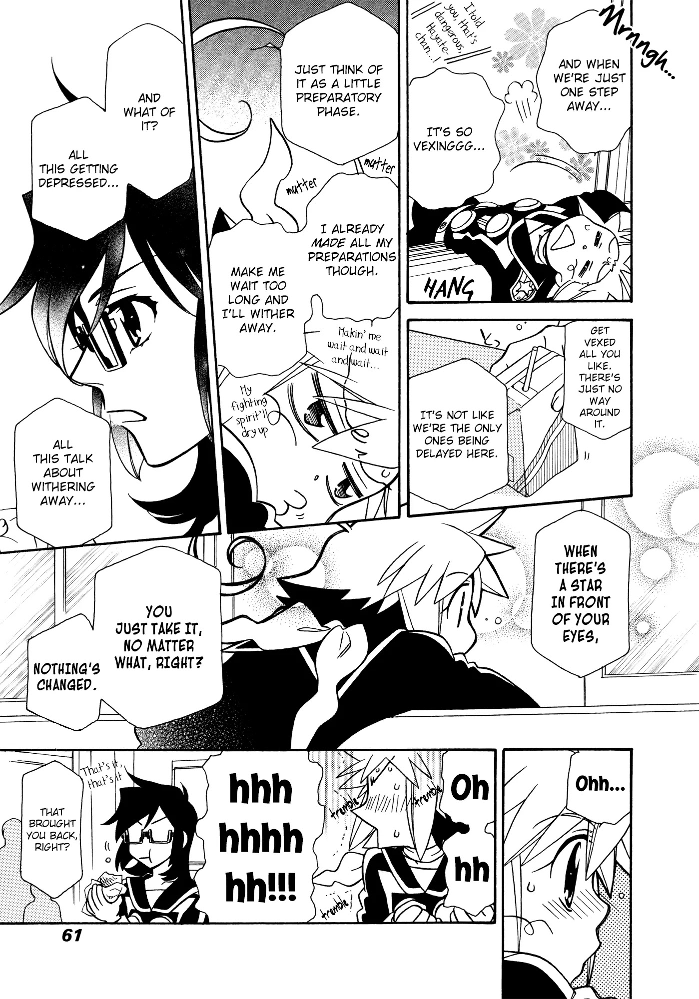 Hayate x Blade Chapter 85 page 5 - Chapter 85: Runway Idiot