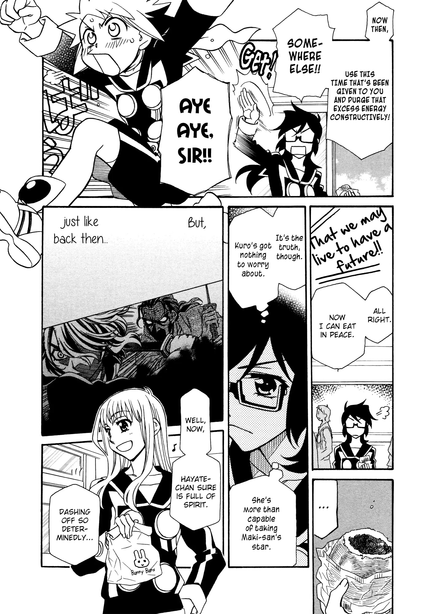 Hayate x Blade Chapter 85 page 6 - Chapter 85: Runway Idiot