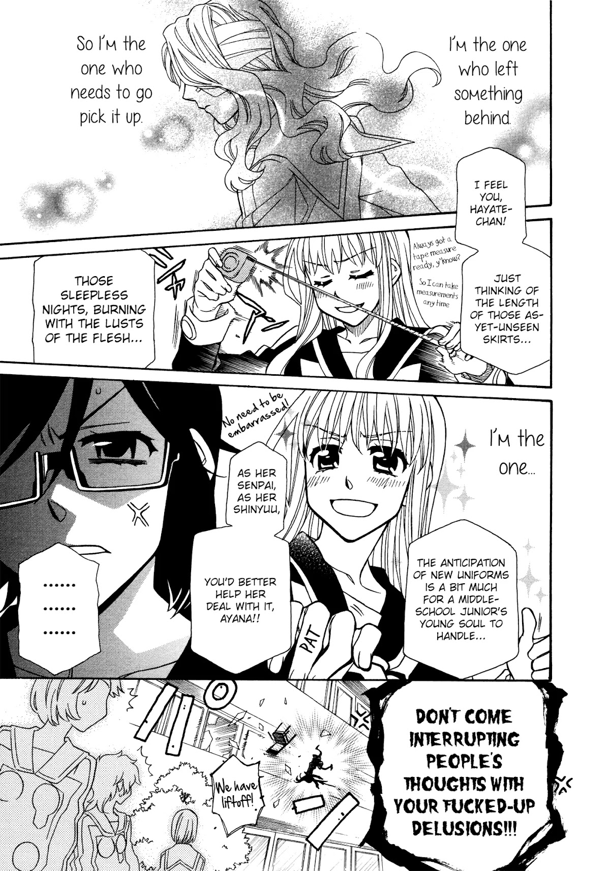 Hayate x Blade Chapter 85 page 7 - Chapter 85: Runway Idiot
