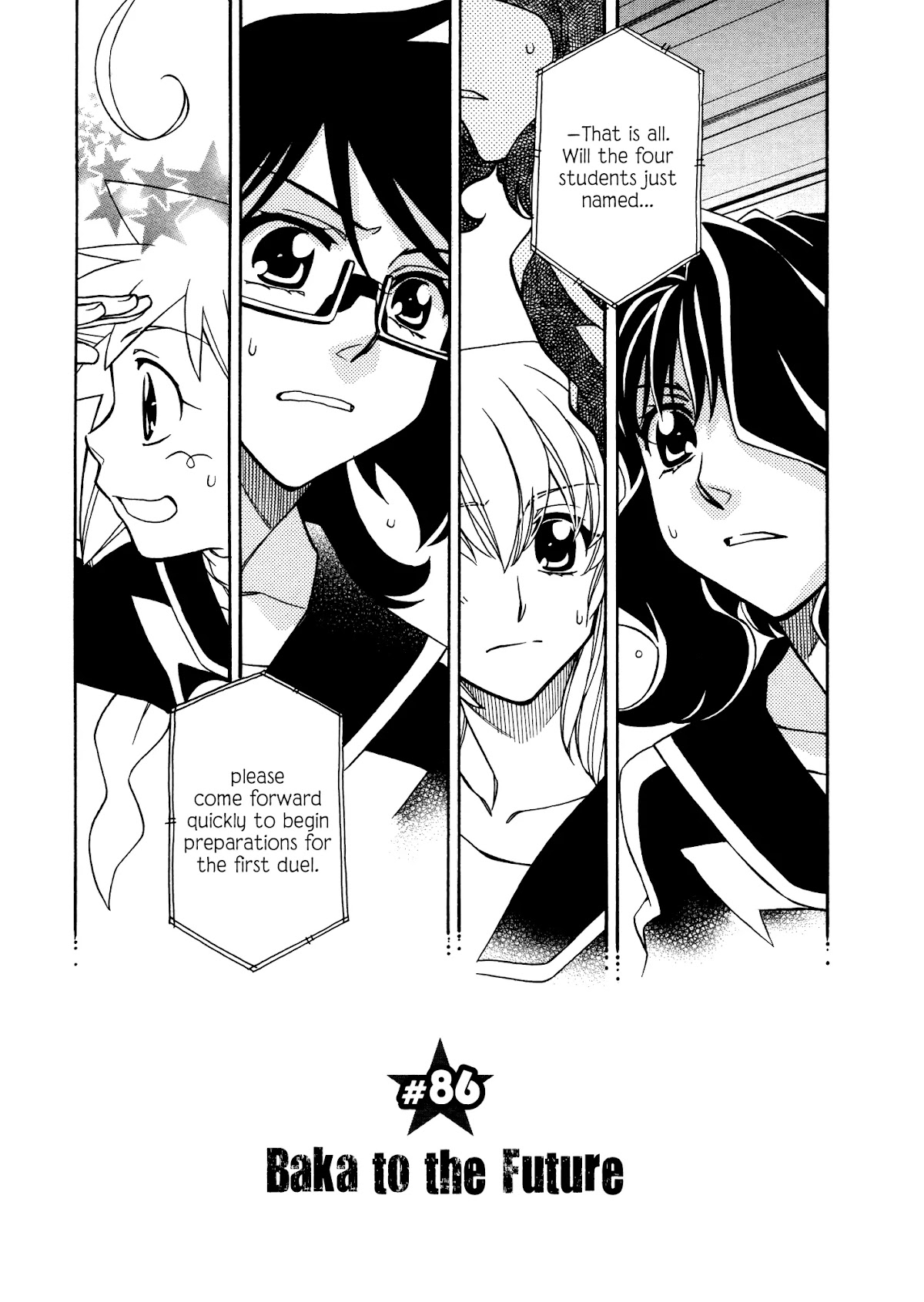 Hayate x Blade Chapter 86 page 1 - Chapter 86: Baka to the Future