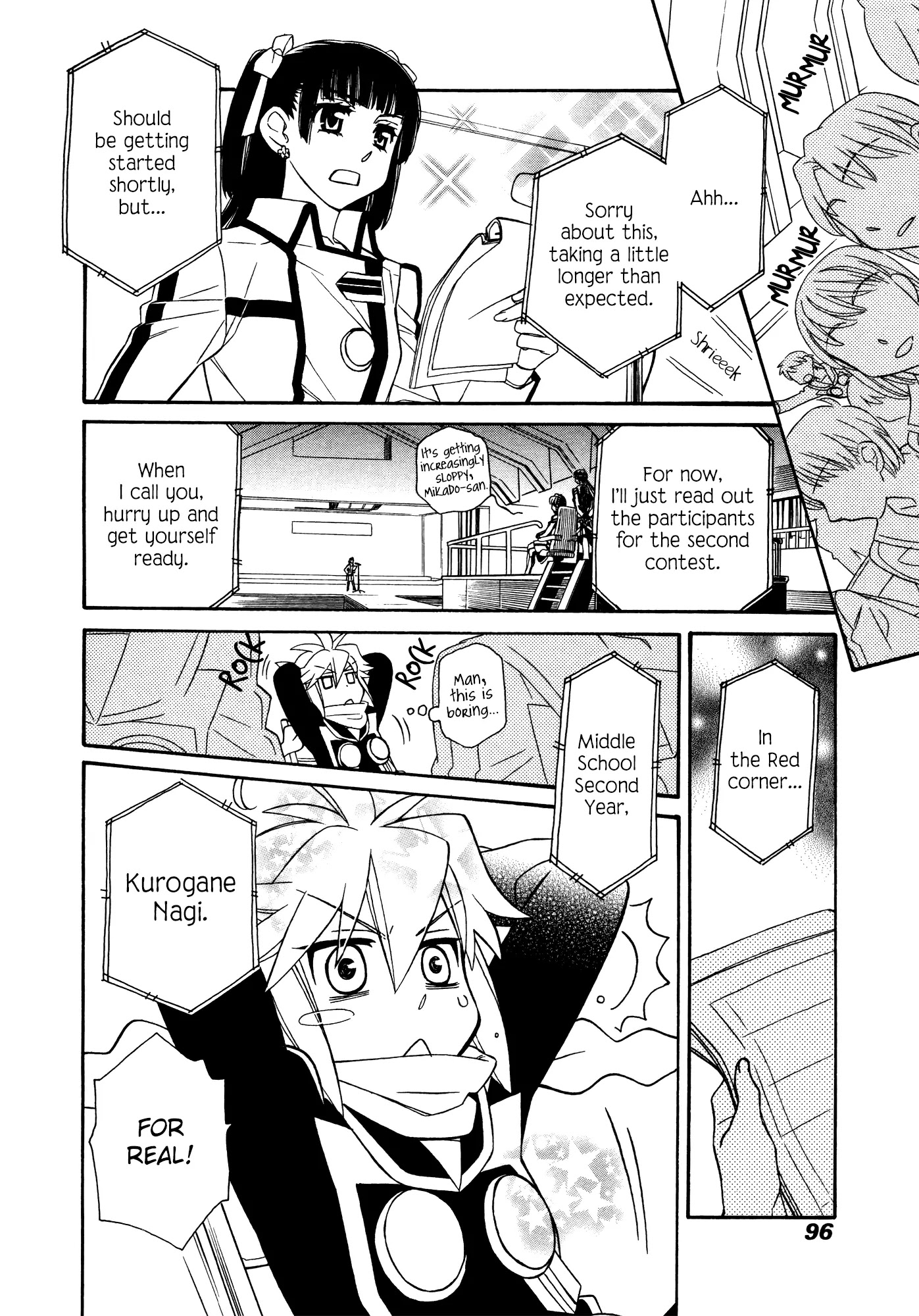 Hayate x Blade Chapter 86 page 10 - Chapter 86: Baka to the Future
