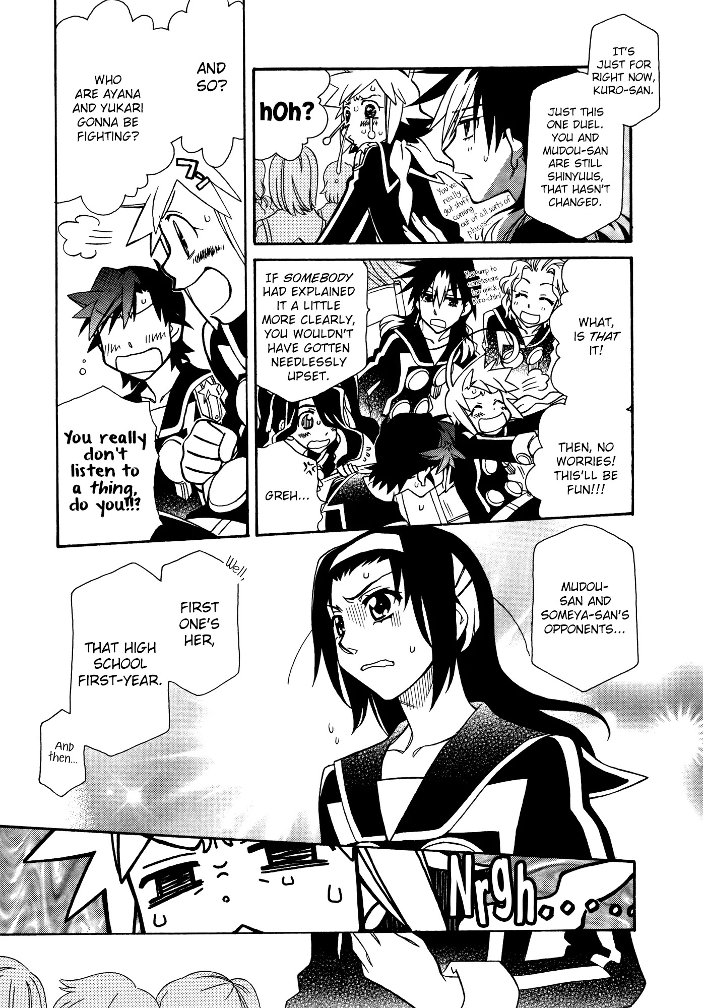 Hayate x Blade Chapter 86 page 3 - Chapter 86: Baka to the Future