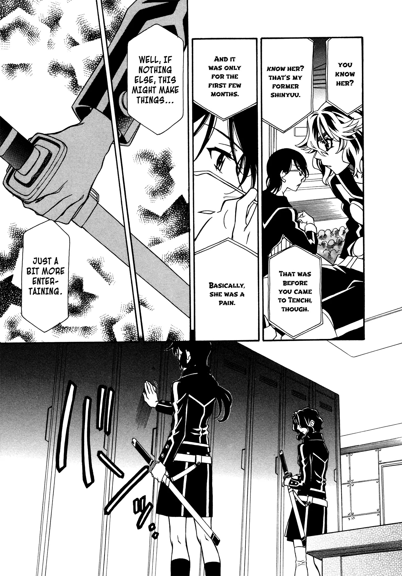 Hayate x Blade Chapter 86 page 5 - Chapter 86: Baka to the Future