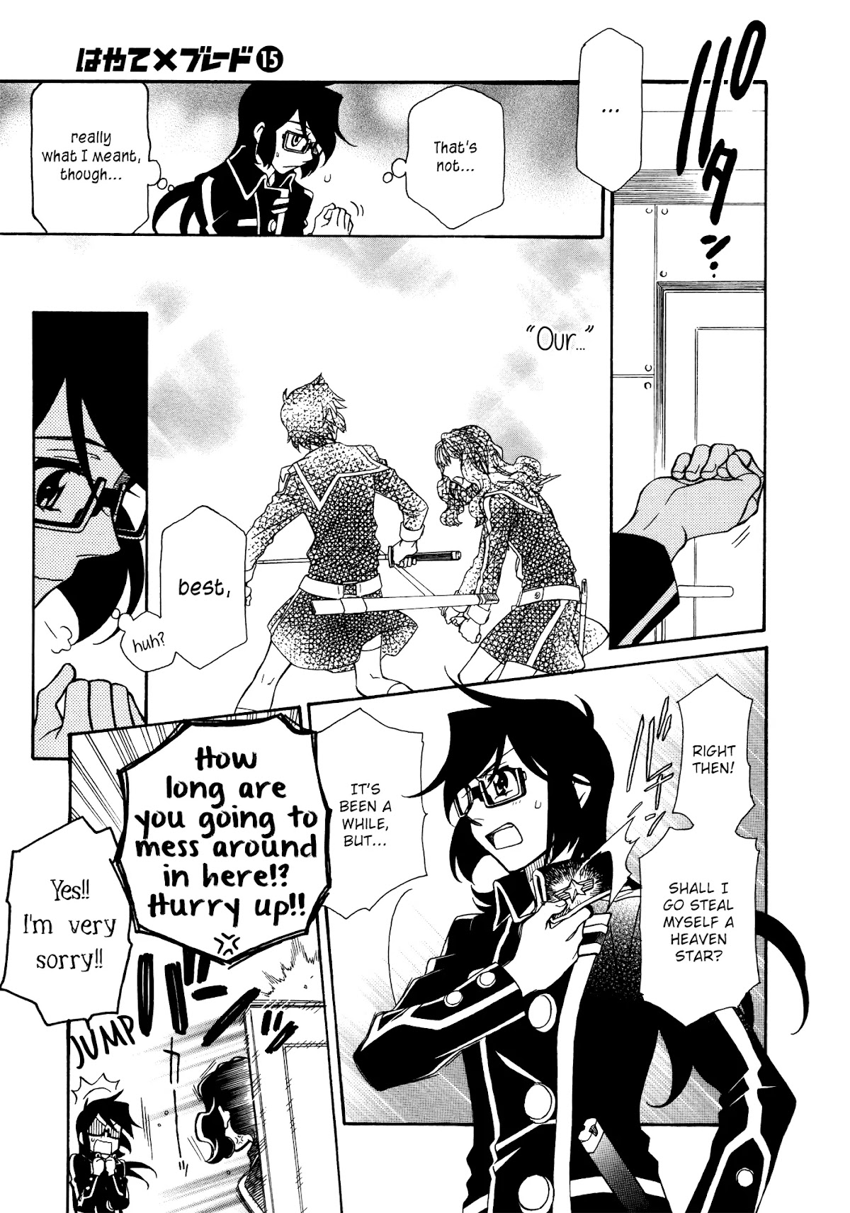 Hayate x Blade Chapter 86 page 9 - Chapter 86: Baka to the Future