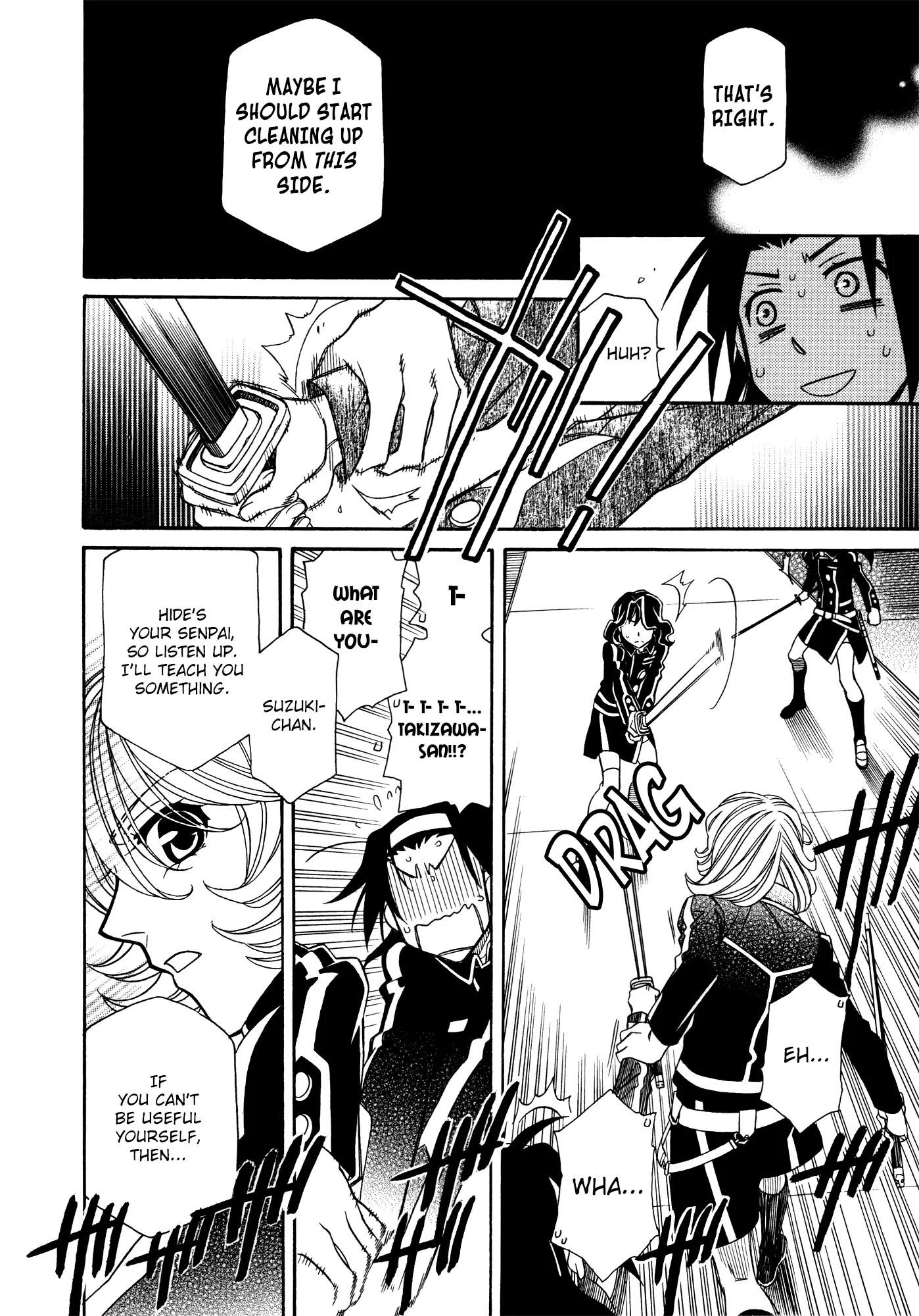 Hayate x Blade Chapter 87 page 10 - Chapter 87: Back to the Future, Part II