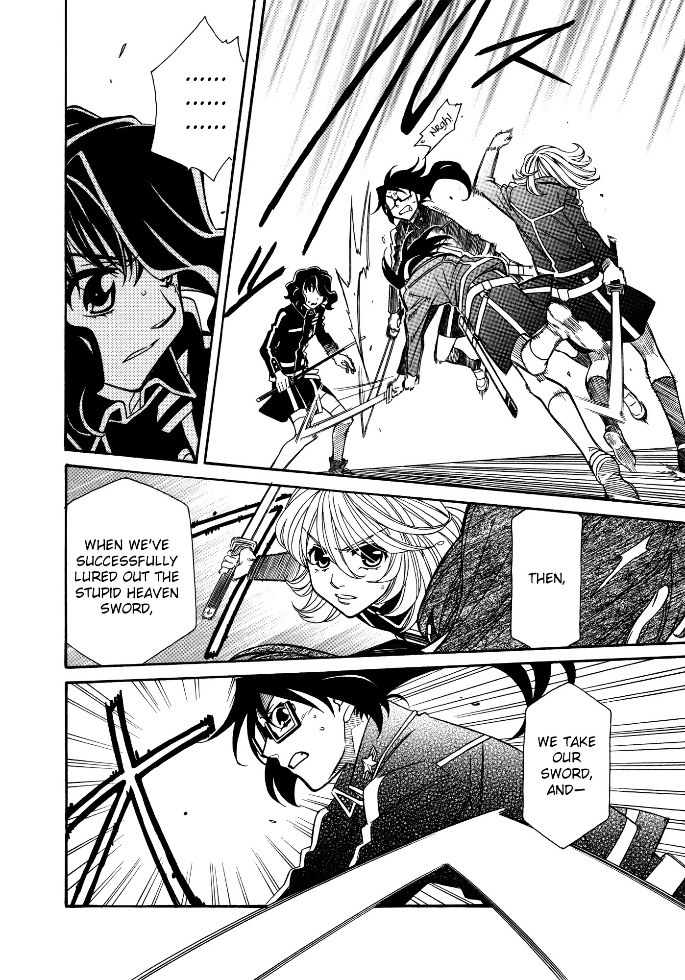 Hayate x Blade Chapter 87 page 12 - Chapter 87: Back to the Future, Part II