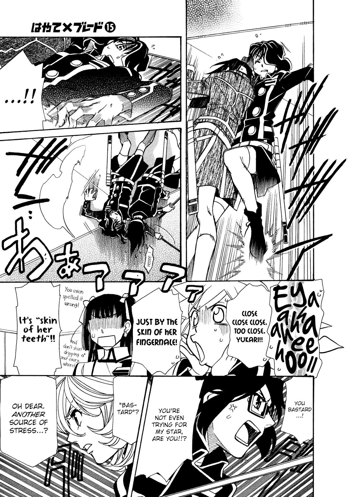 Hayate x Blade Chapter 87 page 17 - Chapter 87: Back to the Future, Part II