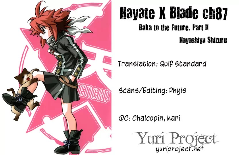 Hayate x Blade Chapter 87 page 23 - Chapter 87: Back to the Future, Part II