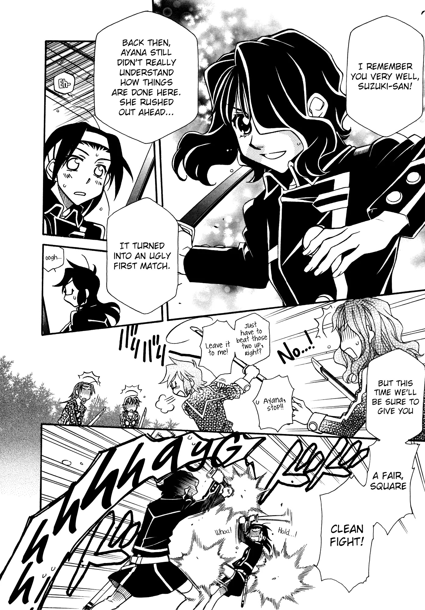 Hayate x Blade Chapter 87 page 4 - Chapter 87: Back to the Future, Part II