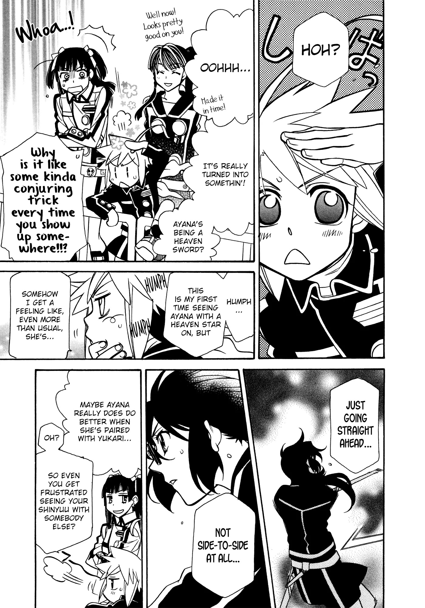 Hayate x Blade Chapter 87 page 5 - Chapter 87: Back to the Future, Part II