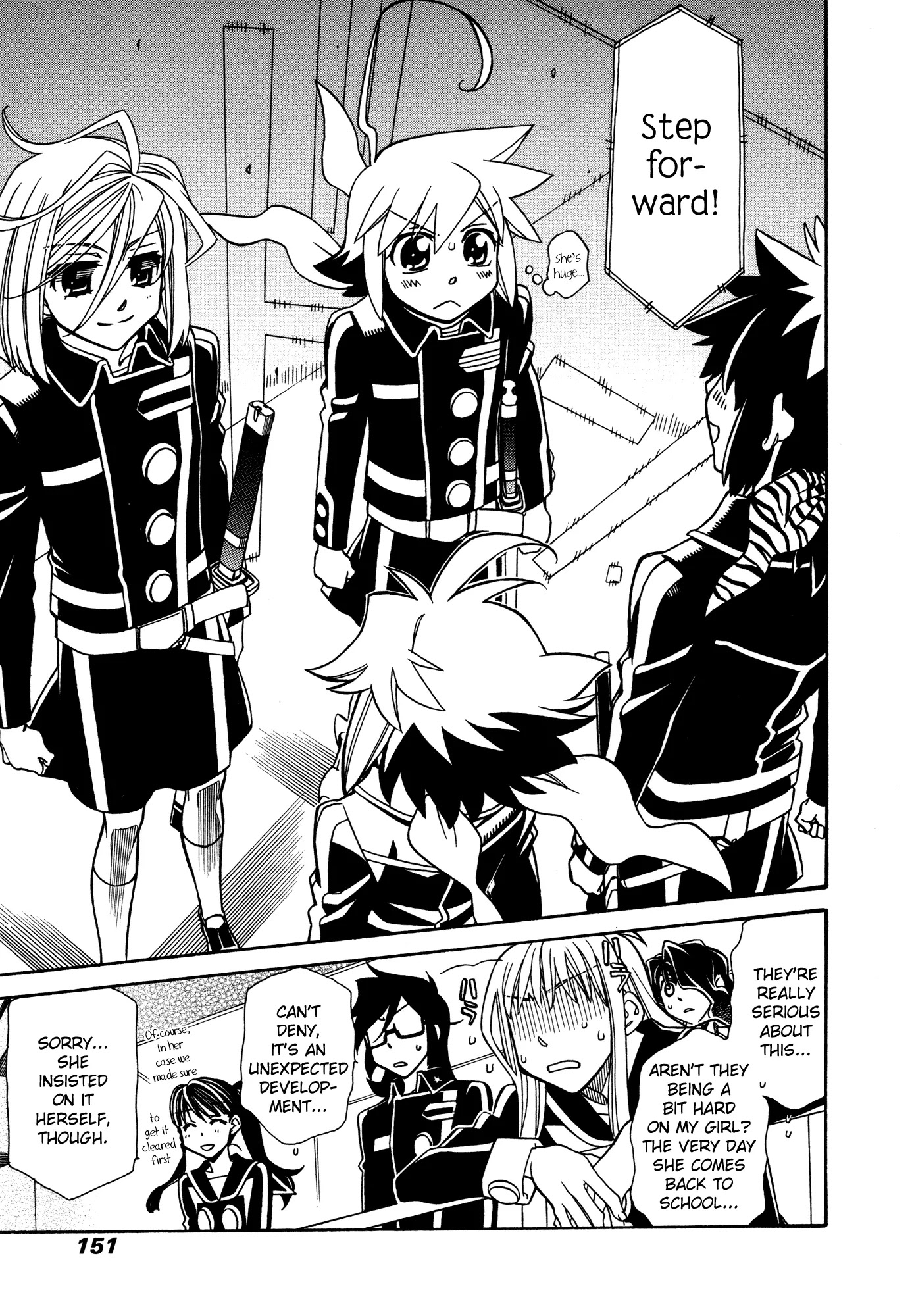 Hayate x Blade Chapter 88 page 13 - Chapter 88: Baka to the Future, Part III