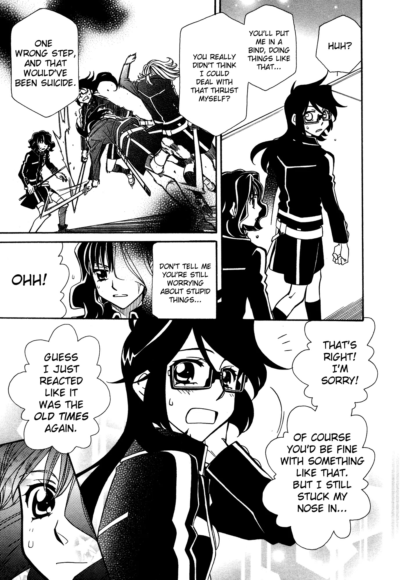 Hayate x Blade Chapter 88 page 5 - Chapter 88: Baka to the Future, Part III