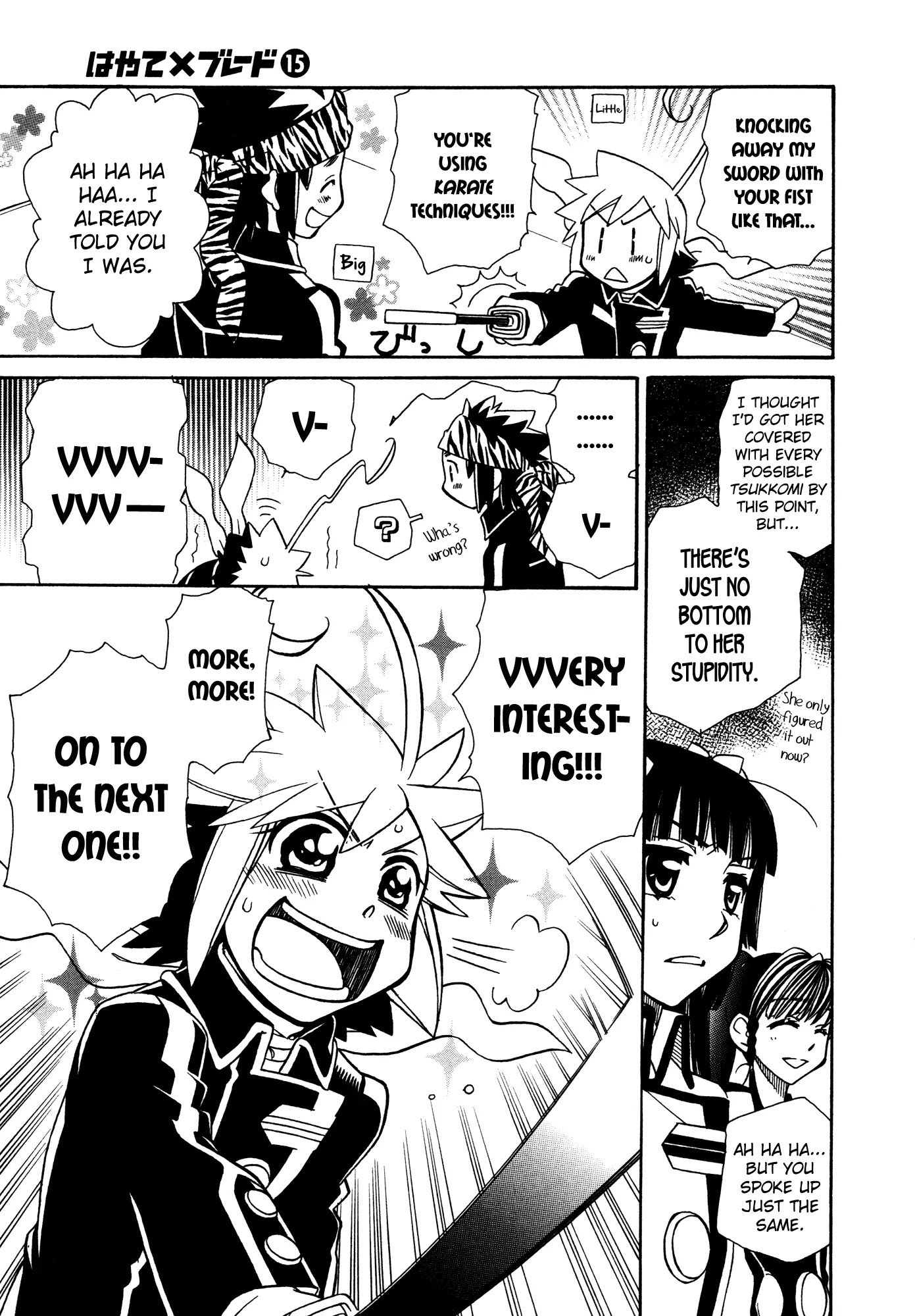 Hayate x Blade Chapter 89 page 13 - Chapter 89: Next Stop Idiocy