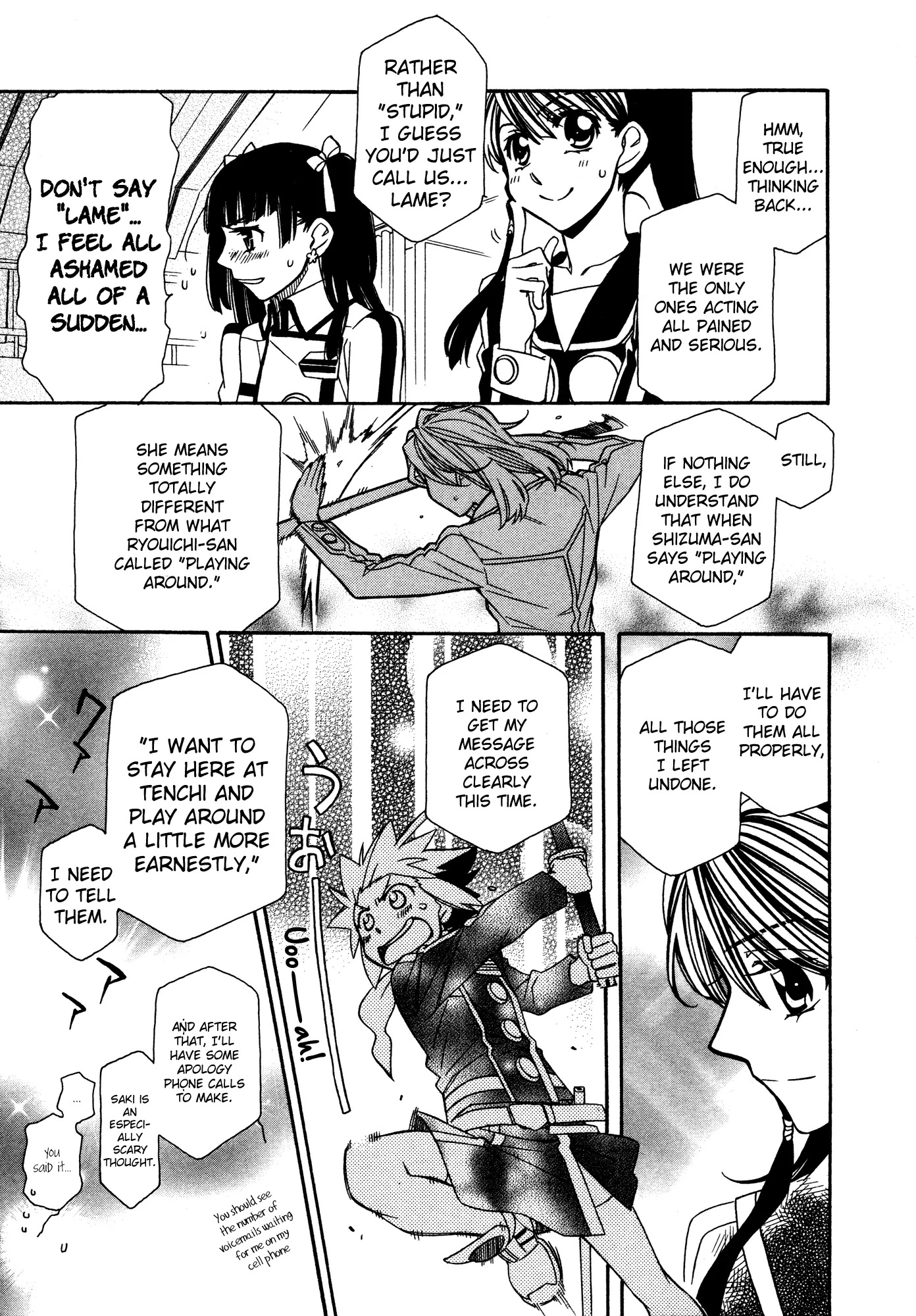 Hayate x Blade Chapter 89 page 15 - Chapter 89: Next Stop Idiocy
