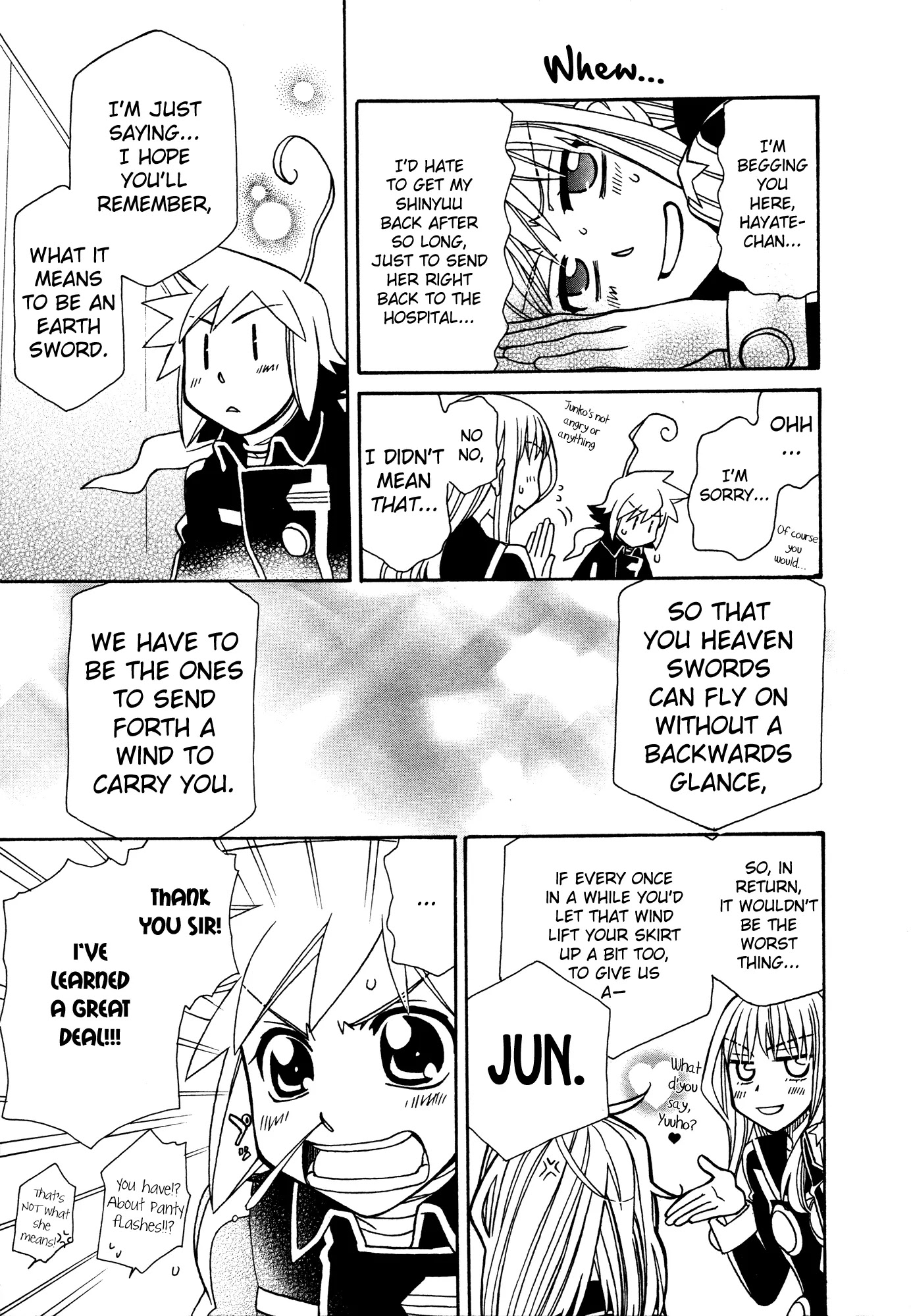 Hayate x Blade Chapter 89 page 24 - Chapter 89: Next Stop Idiocy