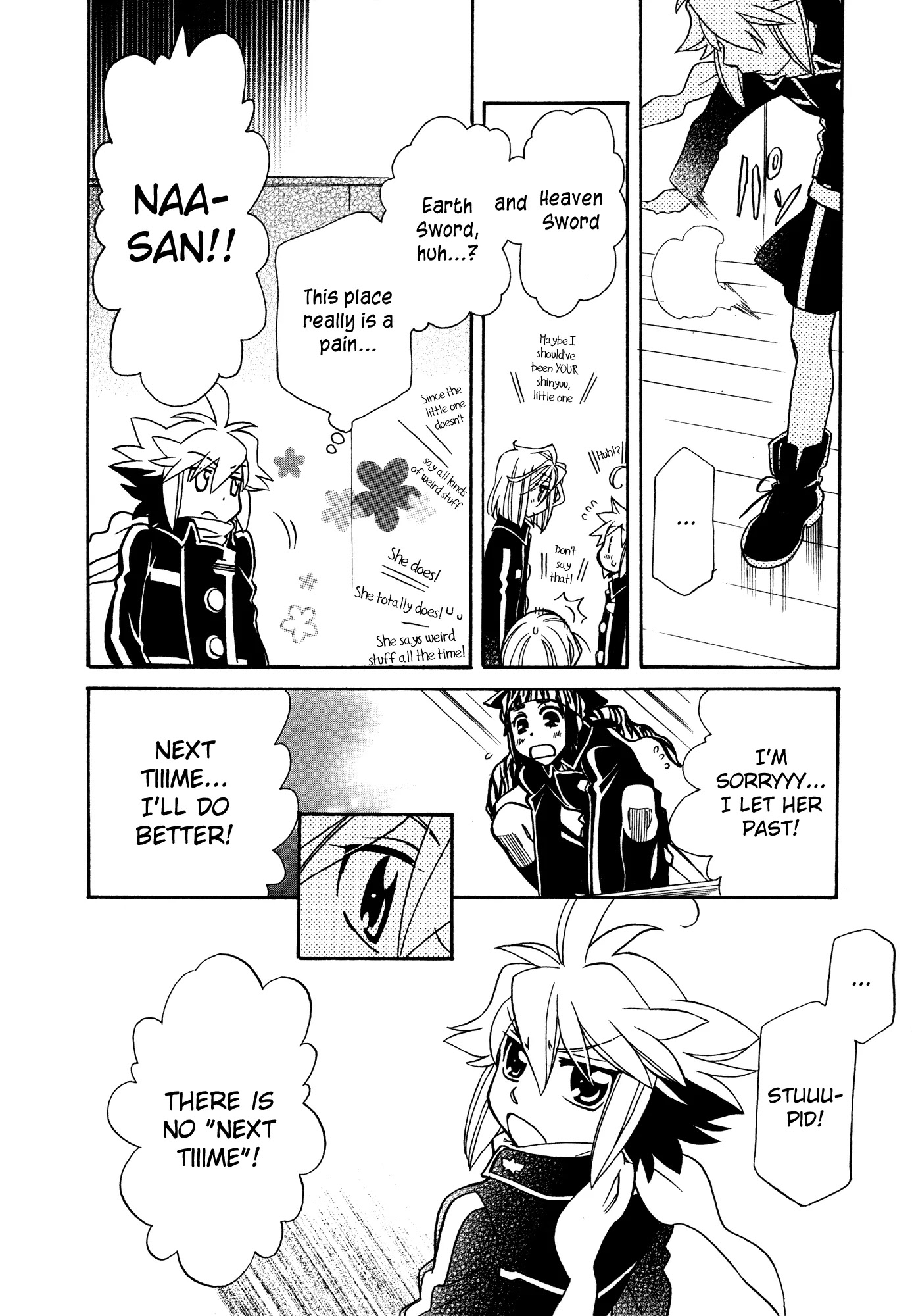 Hayate x Blade Chapter 89 page 25 - Chapter 89: Next Stop Idiocy