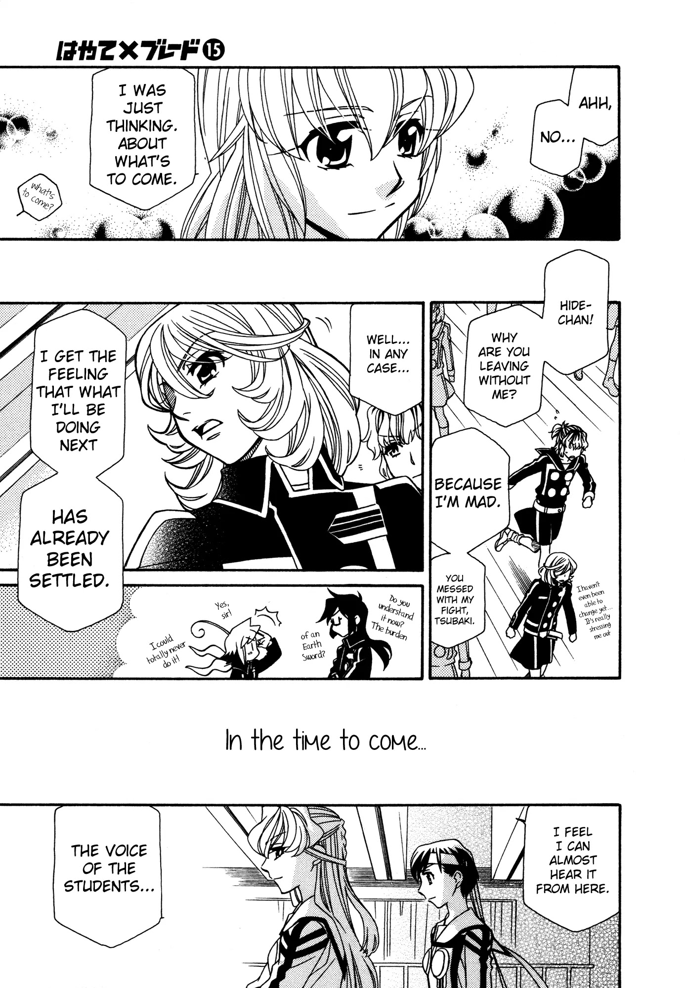 Hayate x Blade Chapter 89 page 28 - Chapter 89: Next Stop Idiocy