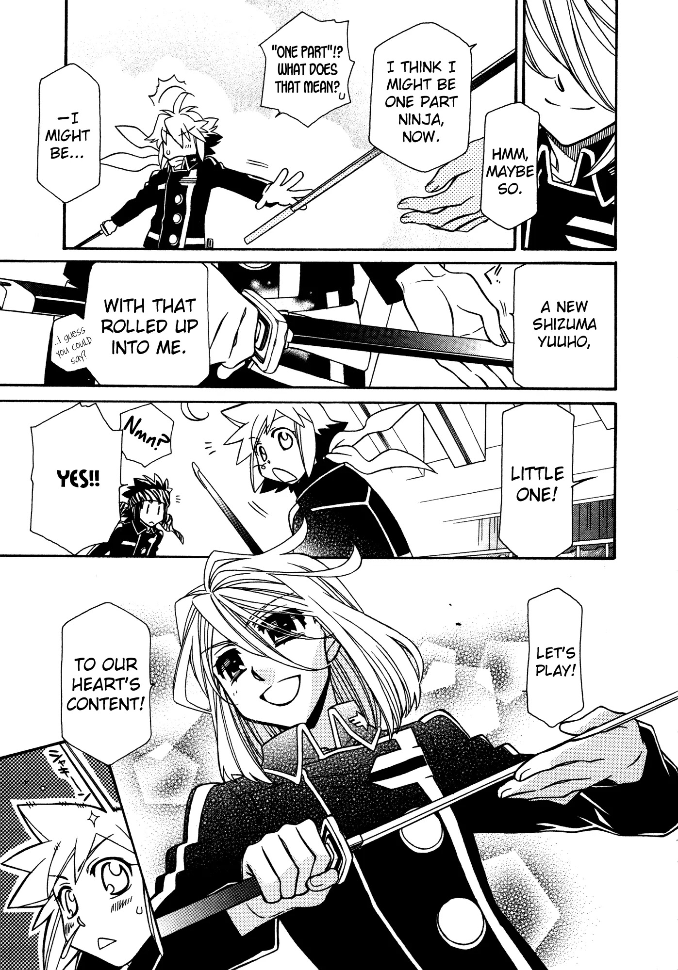 Hayate x Blade Chapter 89 page 7 - Chapter 89: Next Stop Idiocy