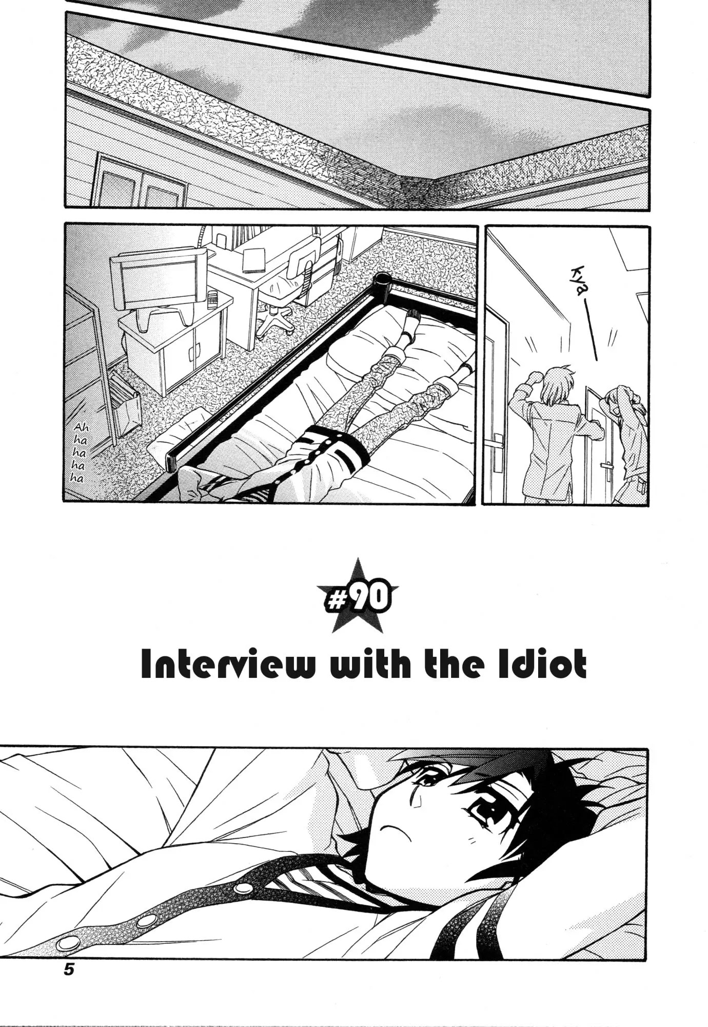Hayate x Blade Chapter 90 page 1 - Chapter 90: Interview with the Idiot