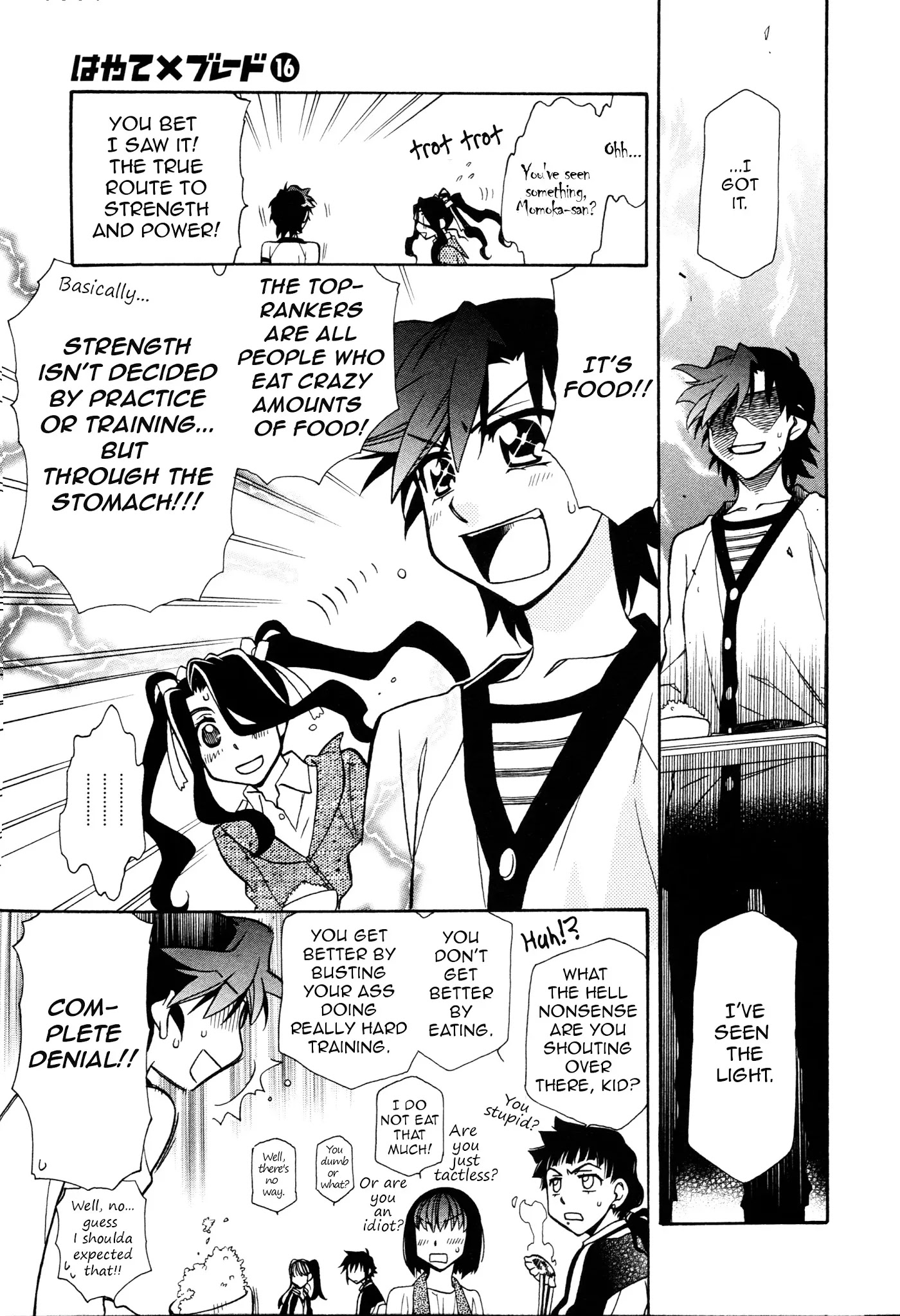 Hayate x Blade Chapter 90 page 11 - Chapter 90: Interview with the Idiot