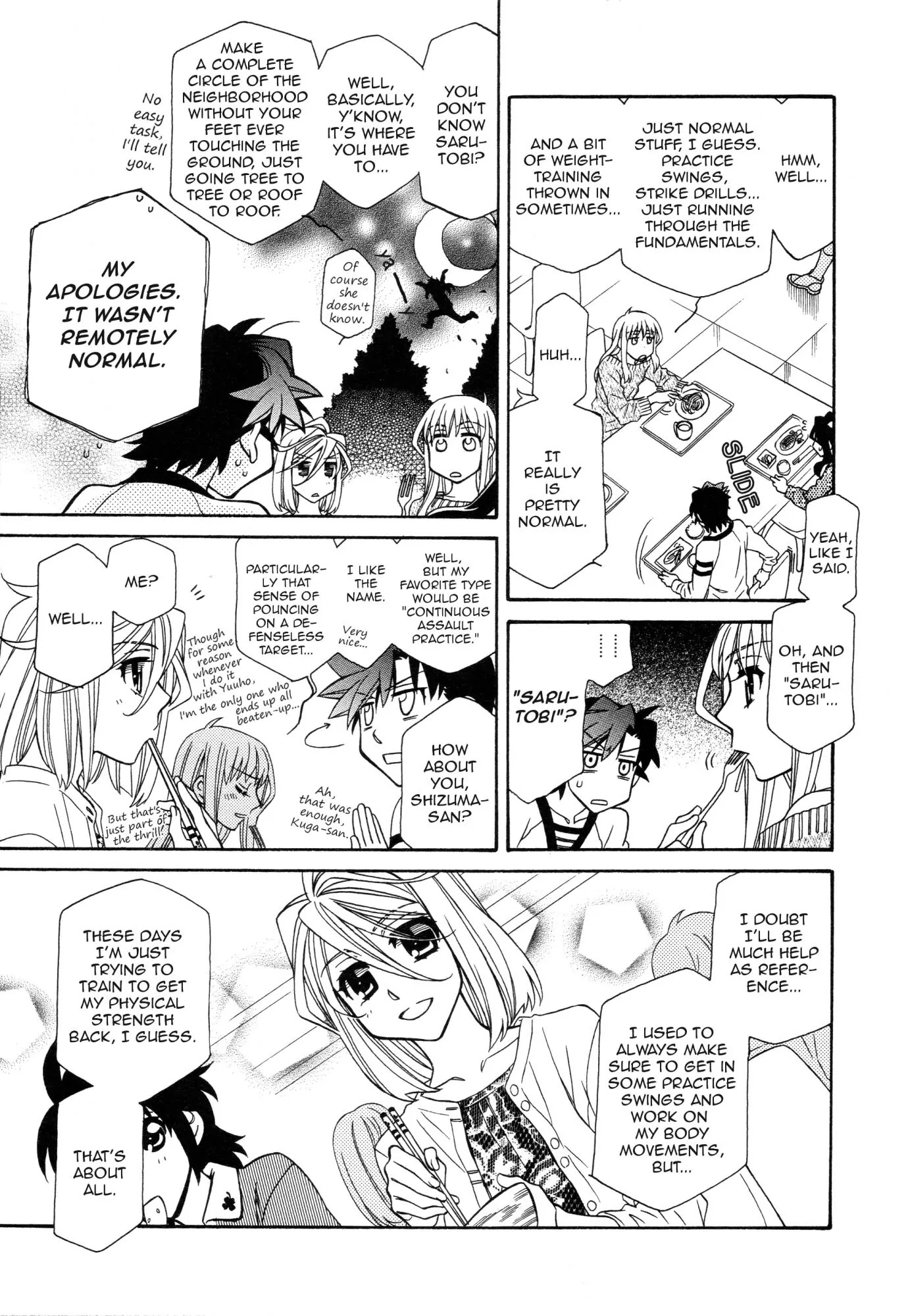 Hayate x Blade Chapter 90 page 5 - Chapter 90: Interview with the Idiot