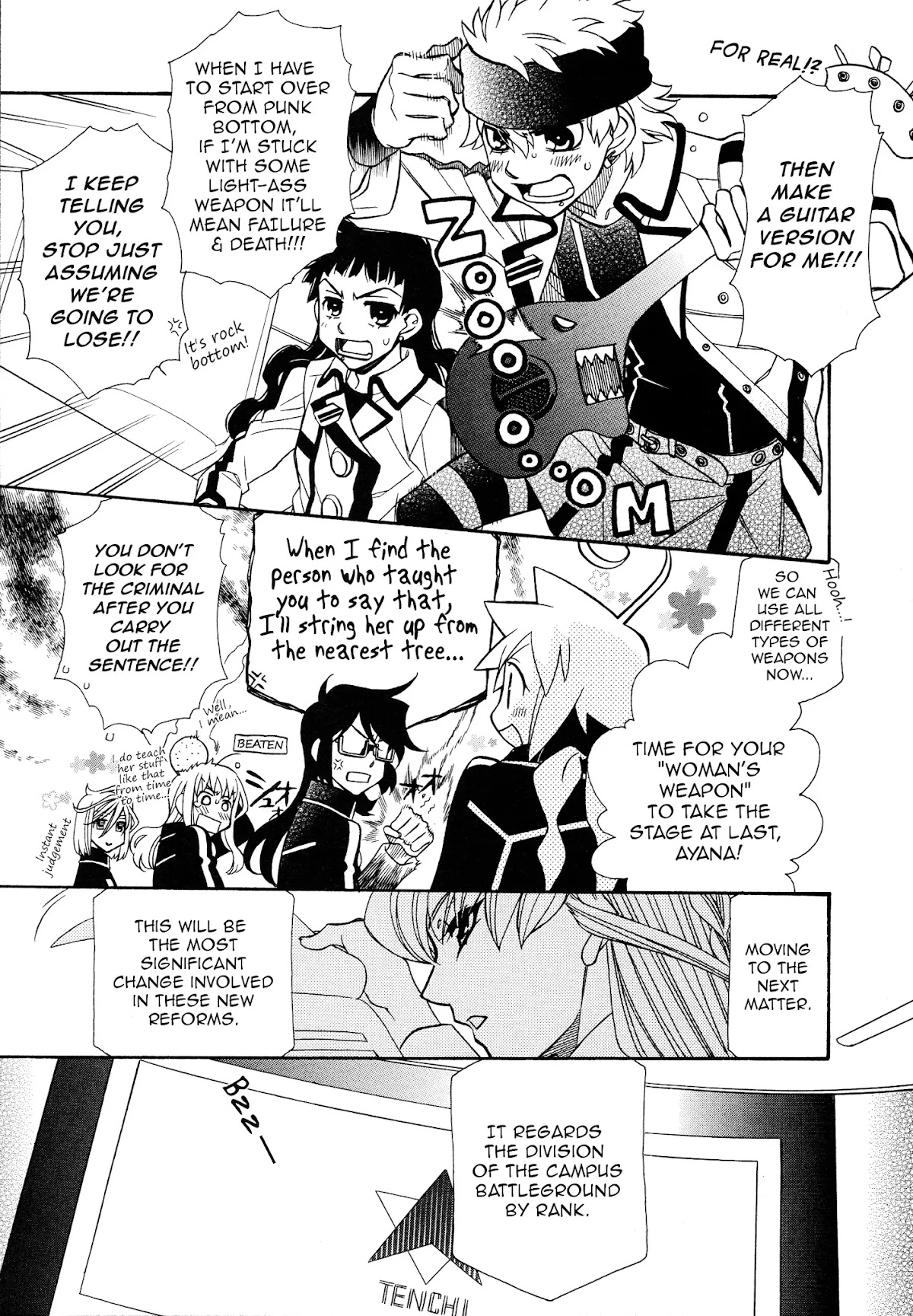 Hayate x Blade Chapter 91 page 7 - Chapter 91: The Idiot General