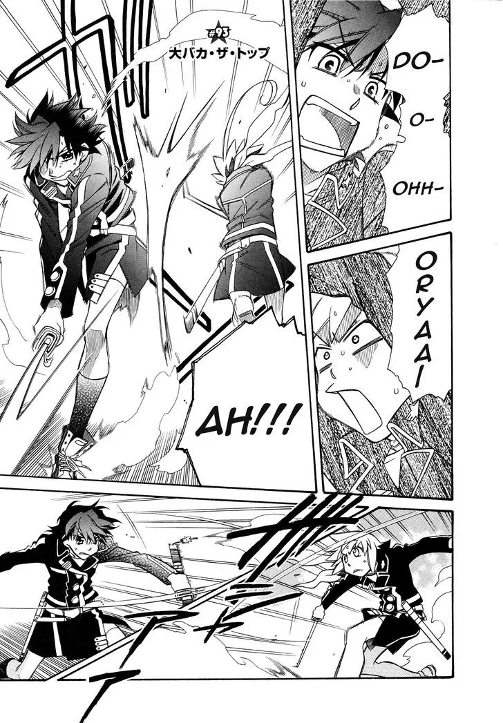 Hayate x Blade Chapter 93 page 1 - Chapter 93: Over-the-Top Idiocy