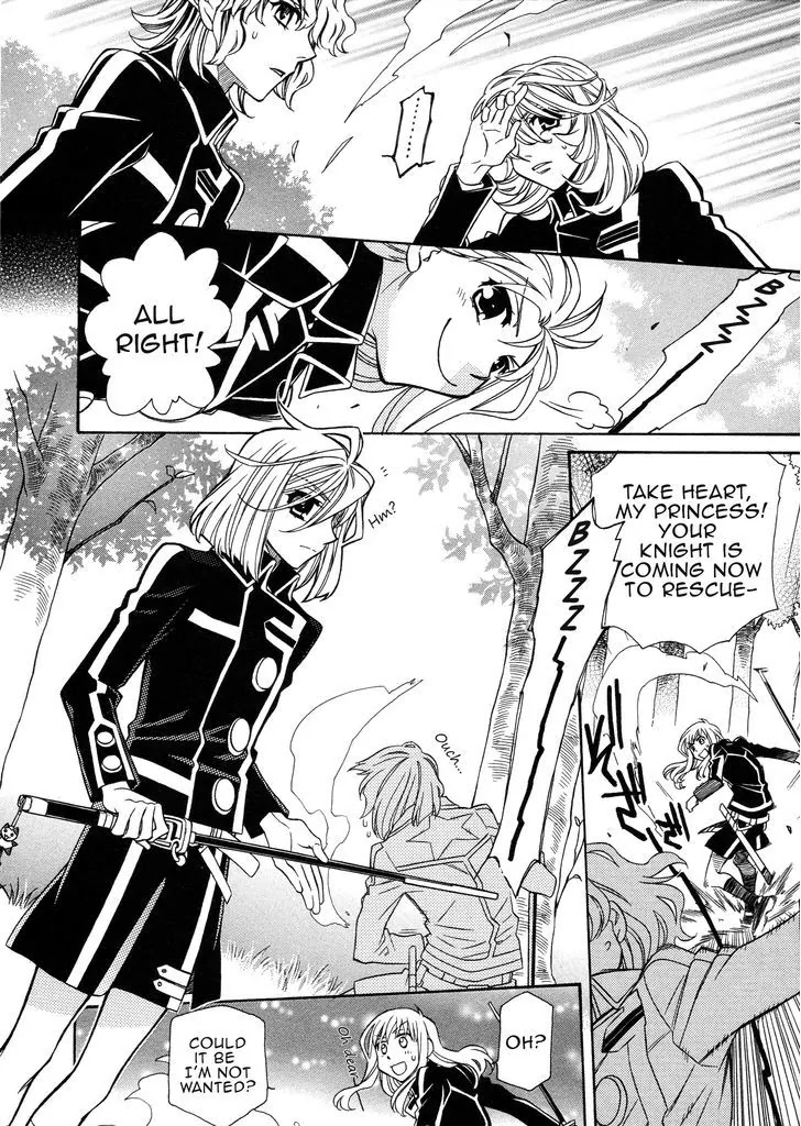 Hayate x Blade Chapter 93 page 14 - Chapter 93: Over-the-Top Idiocy
