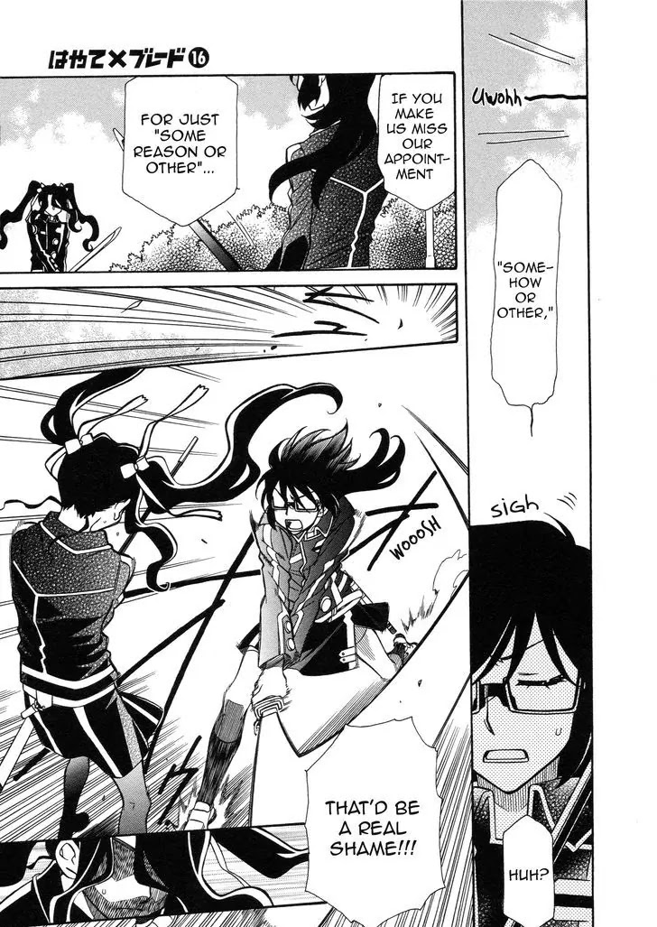 Hayate x Blade Chapter 93 page 3 - Chapter 93: Over-the-Top Idiocy