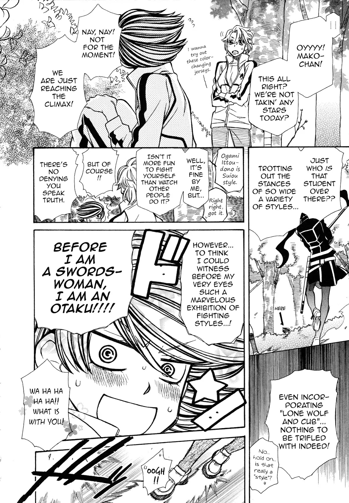 Hayate x Blade Chapter 94 page 15 - Chapter 94: Idiot Diamond