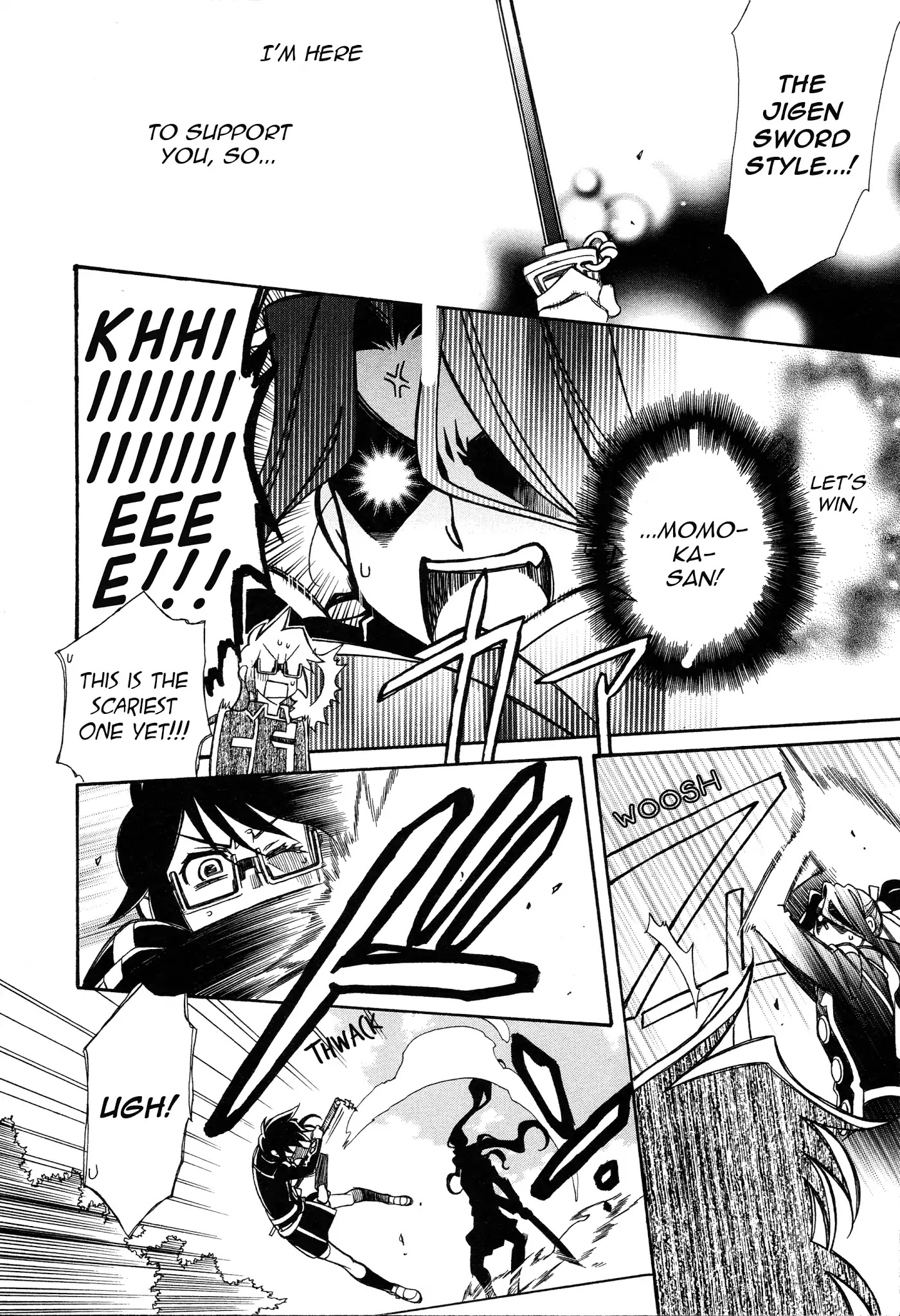 Hayate x Blade Chapter 94 page 17 - Chapter 94: Idiot Diamond