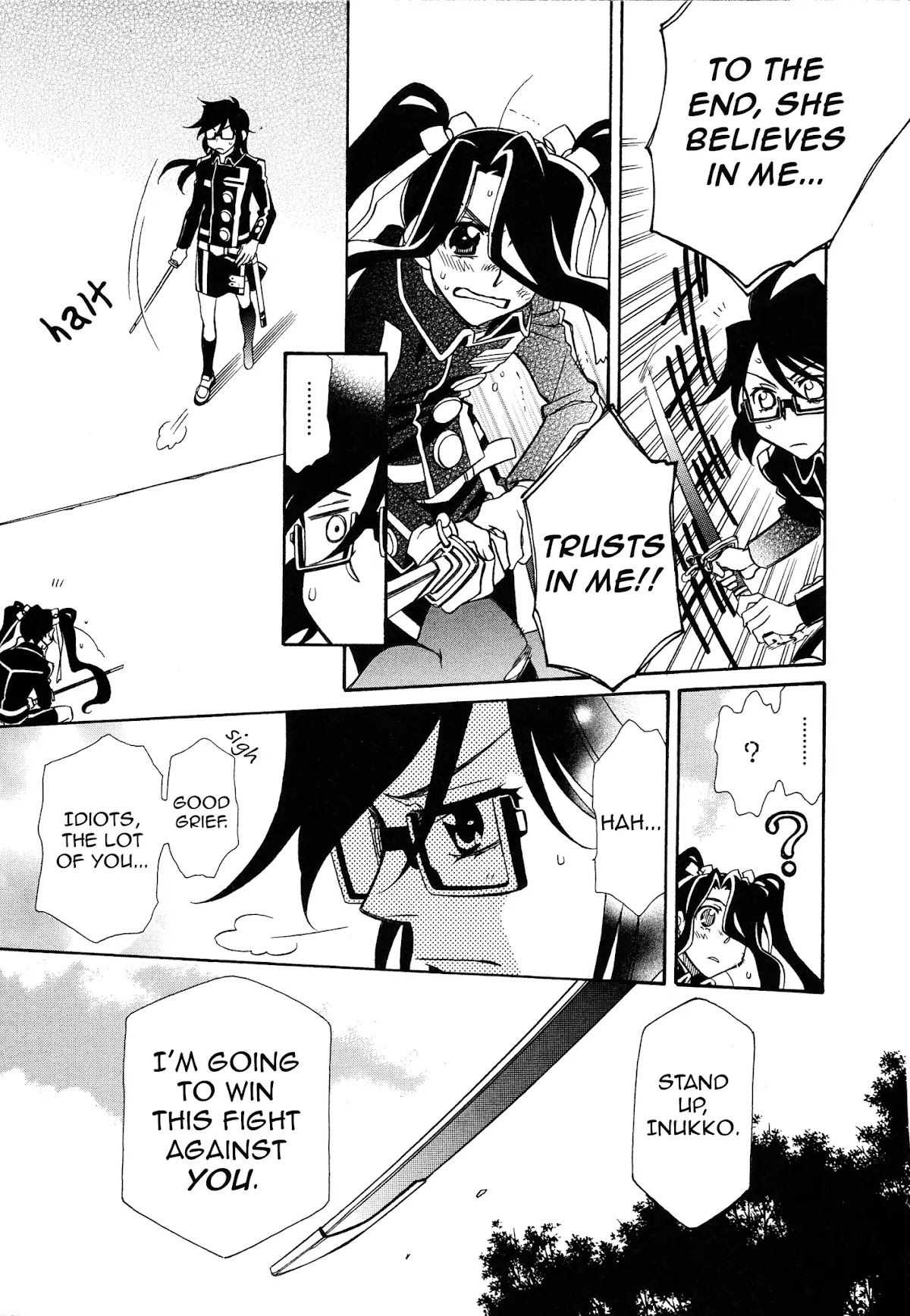 Hayate x Blade Chapter 94 page 22 - Chapter 94: Idiot Diamond