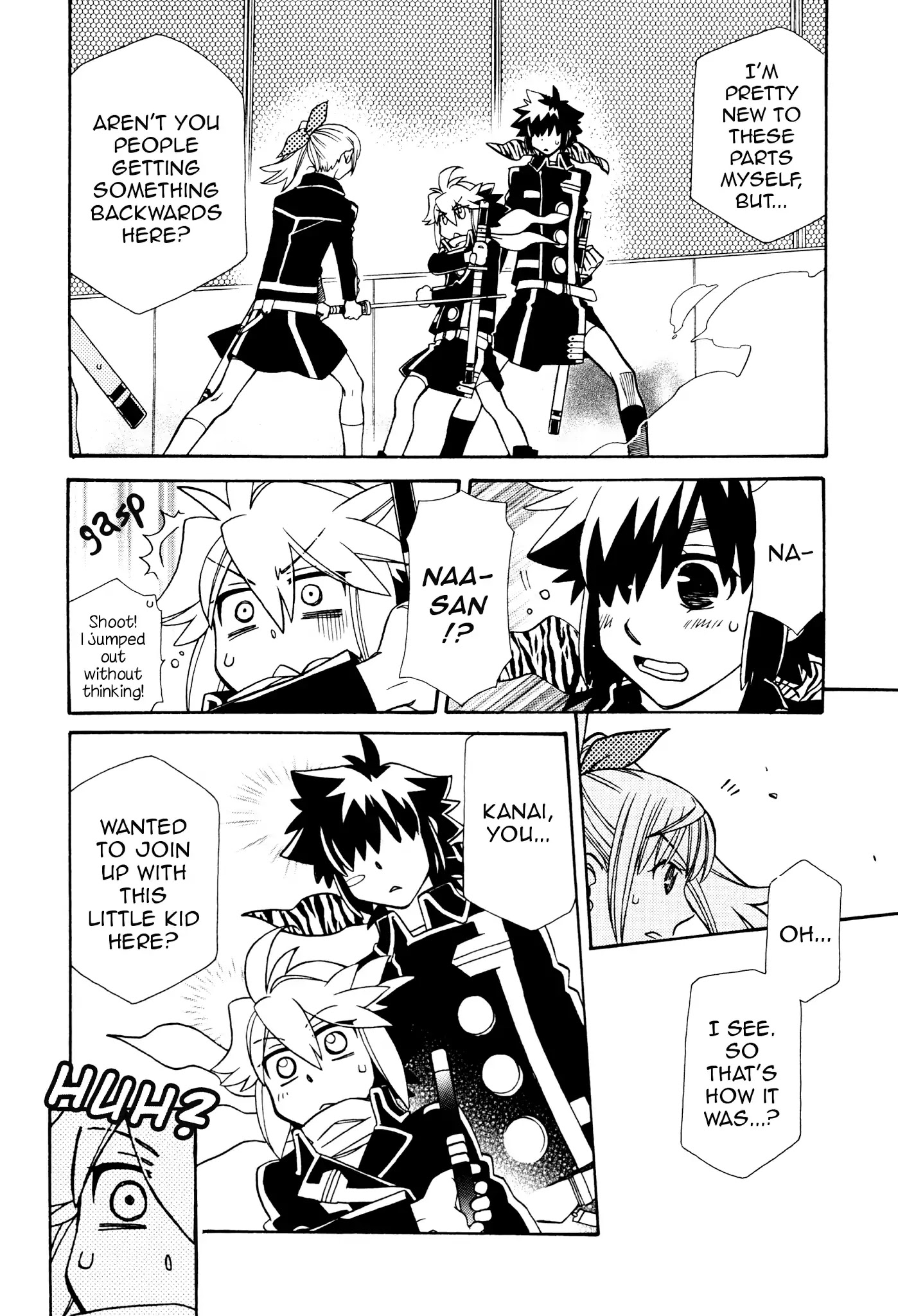 Hayate x Blade Chapter 94 page 4 - Chapter 94: Idiot Diamond