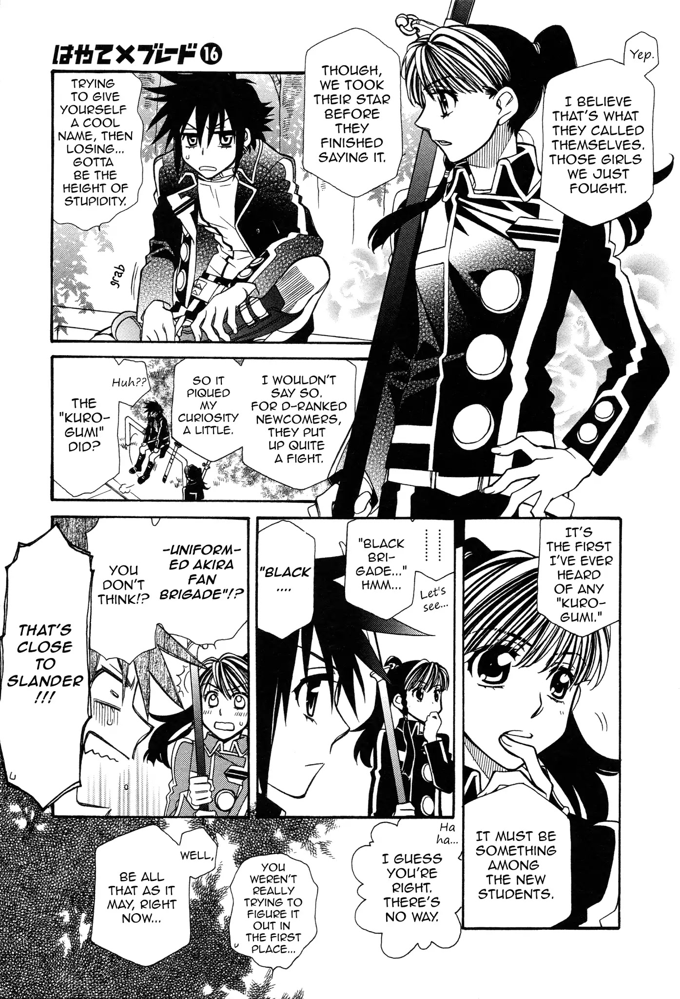 Hayate x Blade Chapter 94 page 9 - Chapter 94: Idiot Diamond