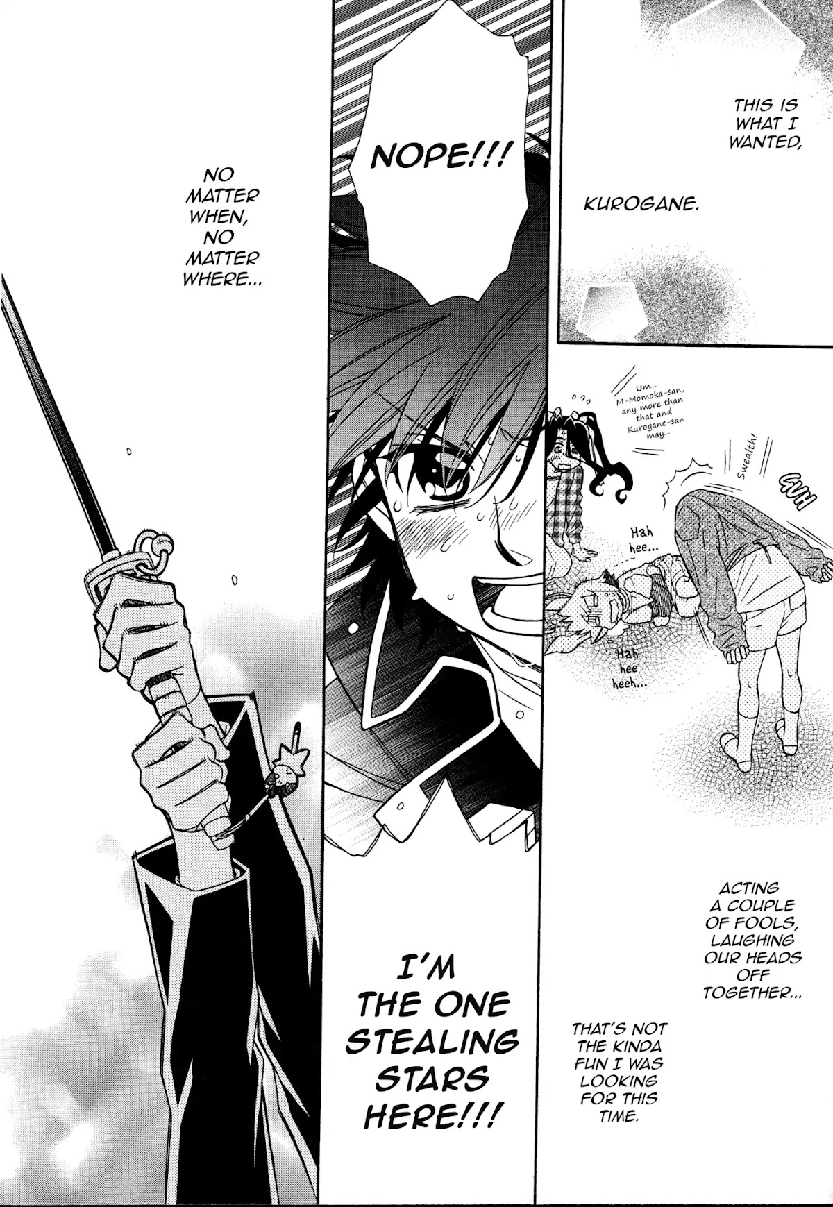 Hayate x Blade Chapter 95 page 12 - Chapter 95: Idiotic Feelings At Last