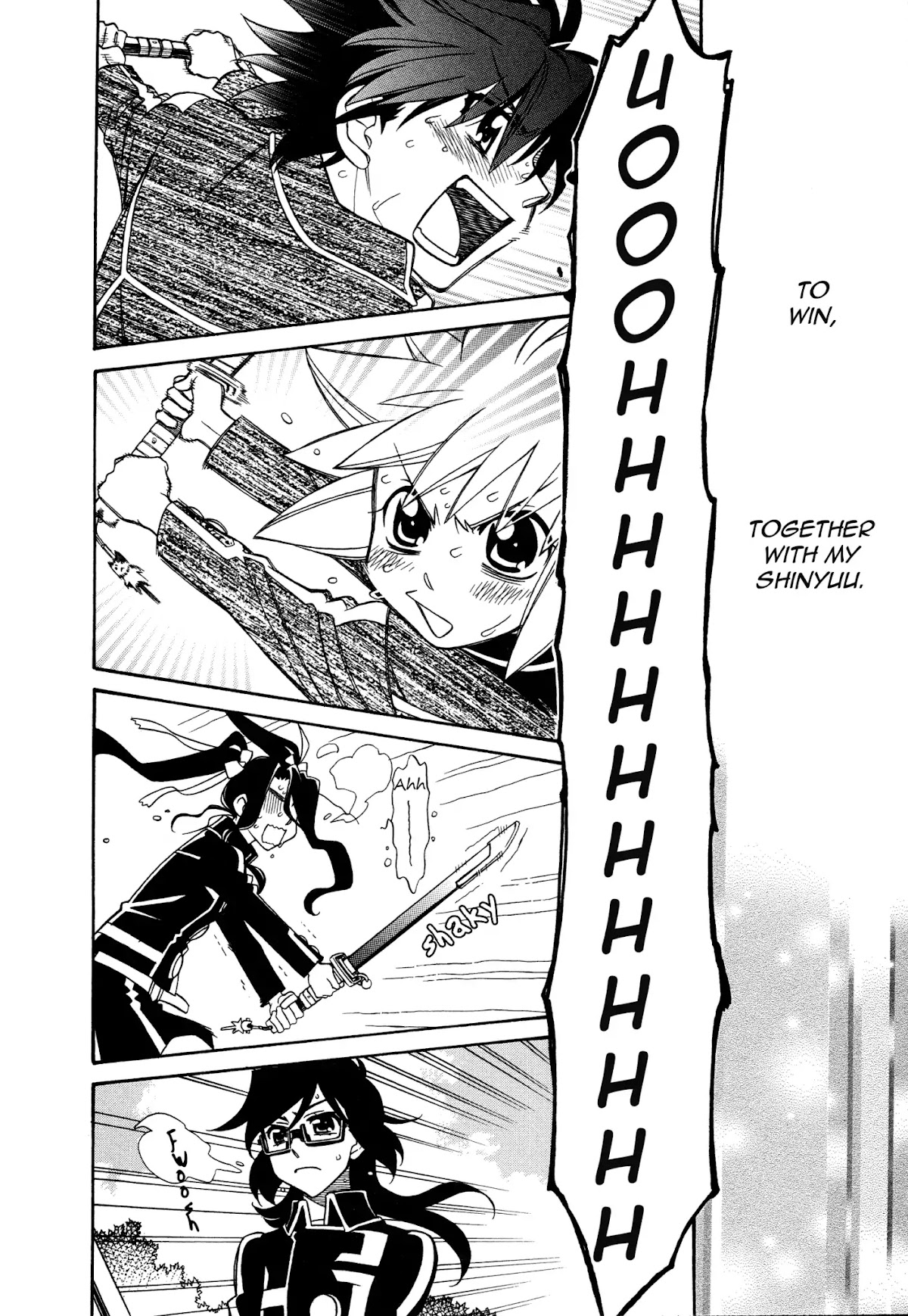 Hayate x Blade Chapter 95 page 14 - Chapter 95: Idiotic Feelings At Last