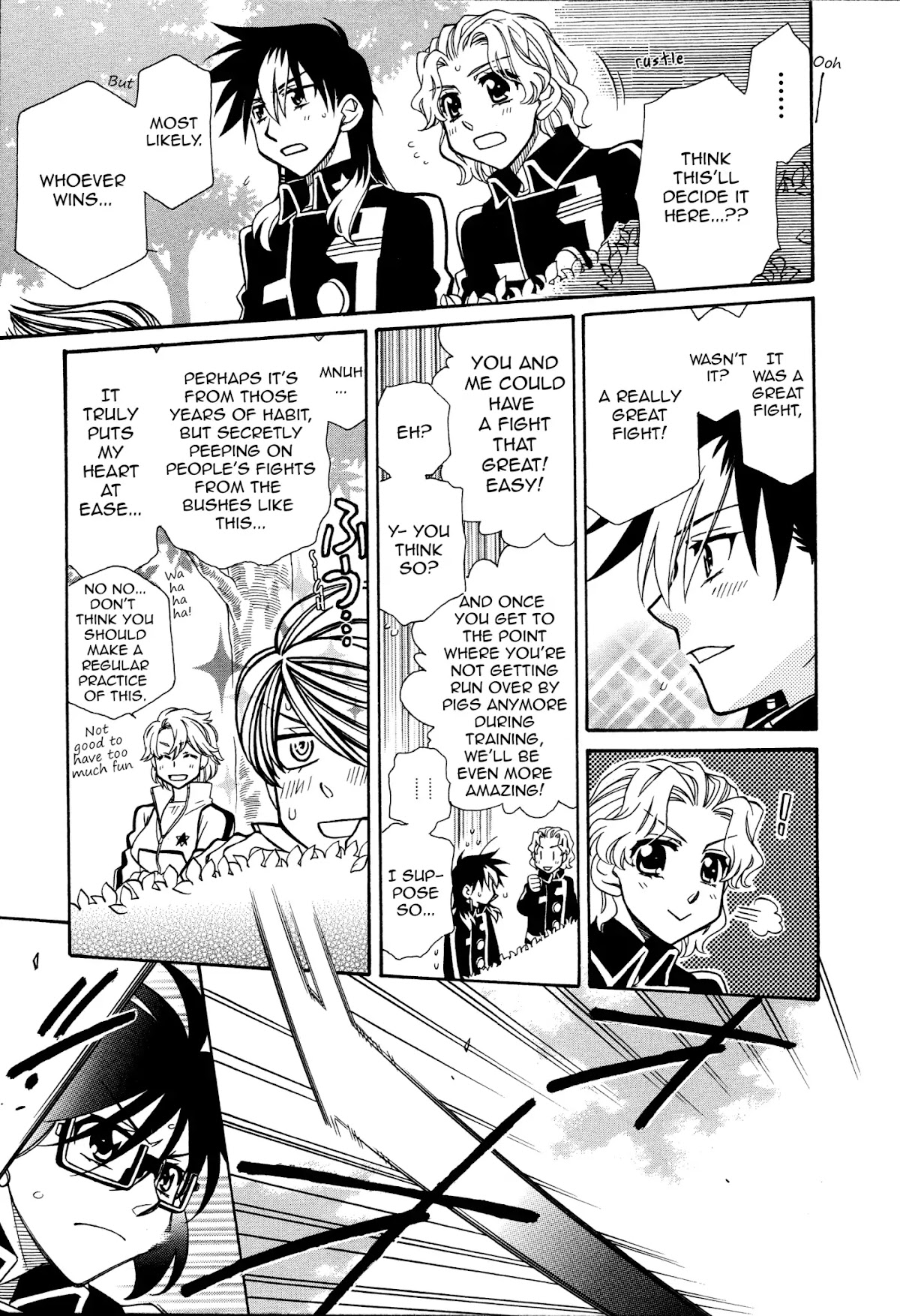 Hayate x Blade Chapter 95 page 15 - Chapter 95: Idiotic Feelings At Last