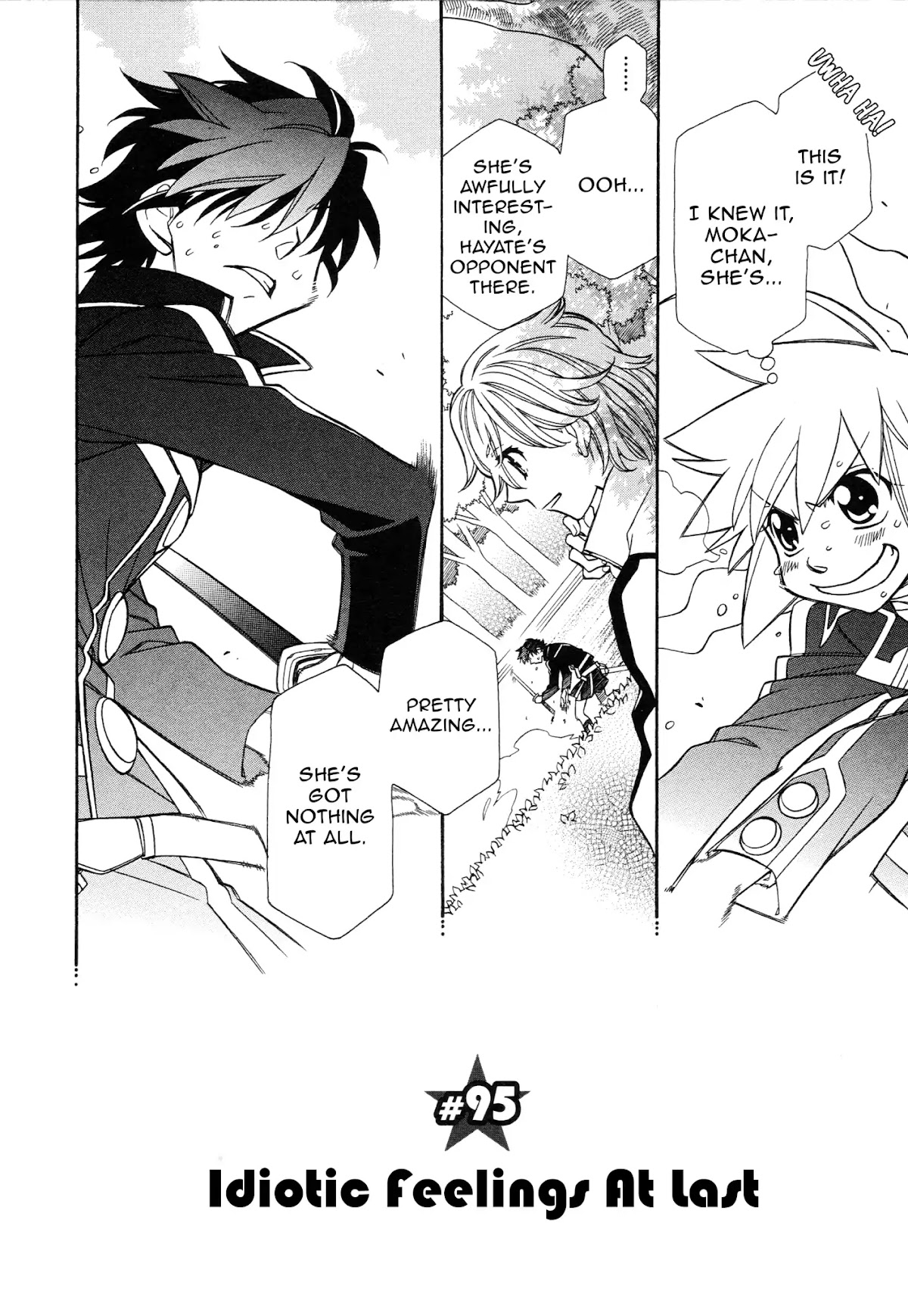 Hayate x Blade Chapter 95 page 2 - Chapter 95: Idiotic Feelings At Last